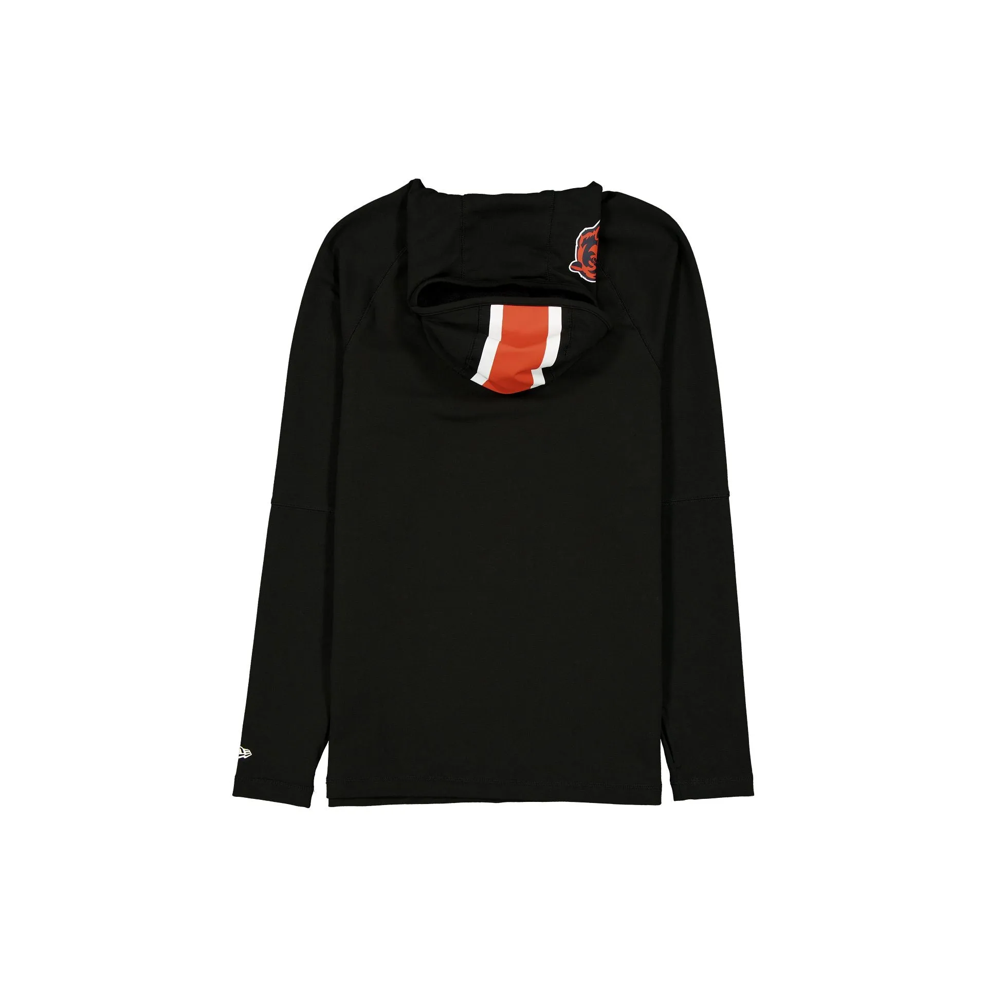 Chicago Bears 2025 Functional Fandom Black Balaclava Hoodie sold by New Era product image thumbnail 2