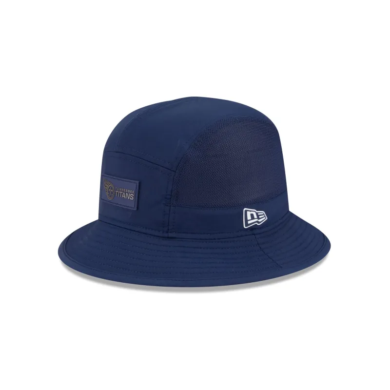 Tennessee Titans 2025 Sideline Hot Weather Bucket Hat sold by New Era