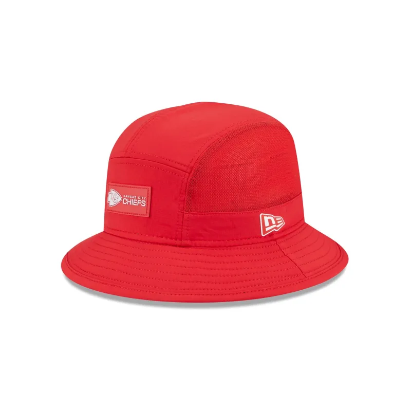 Kansas City Chiefs 2025 Sideline Hot Weather Bucket Hat sold by New Era