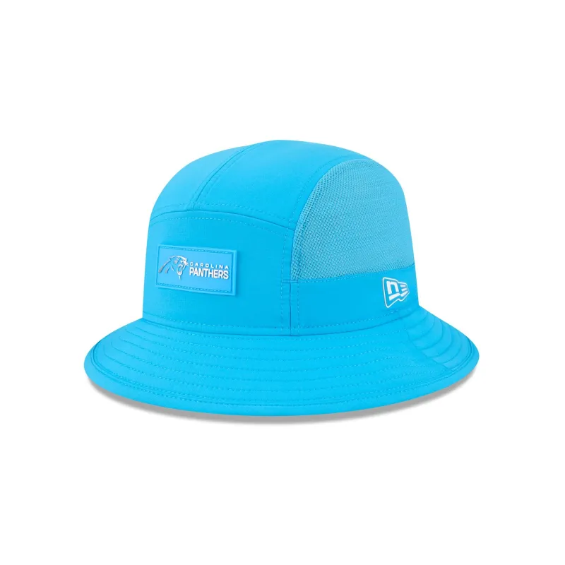 Carolina Panthers 2025 Sideline Hot Weather Bucket Hat sold by New Era