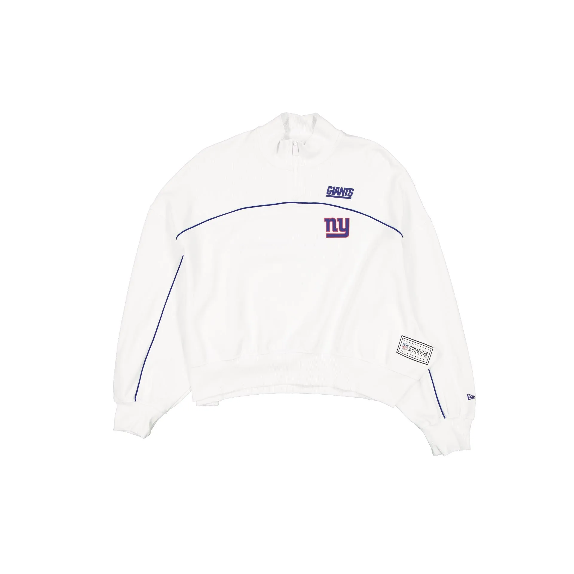 New York Giants 2025 Functional Fandom Women's Quarter Zip sold by New Era