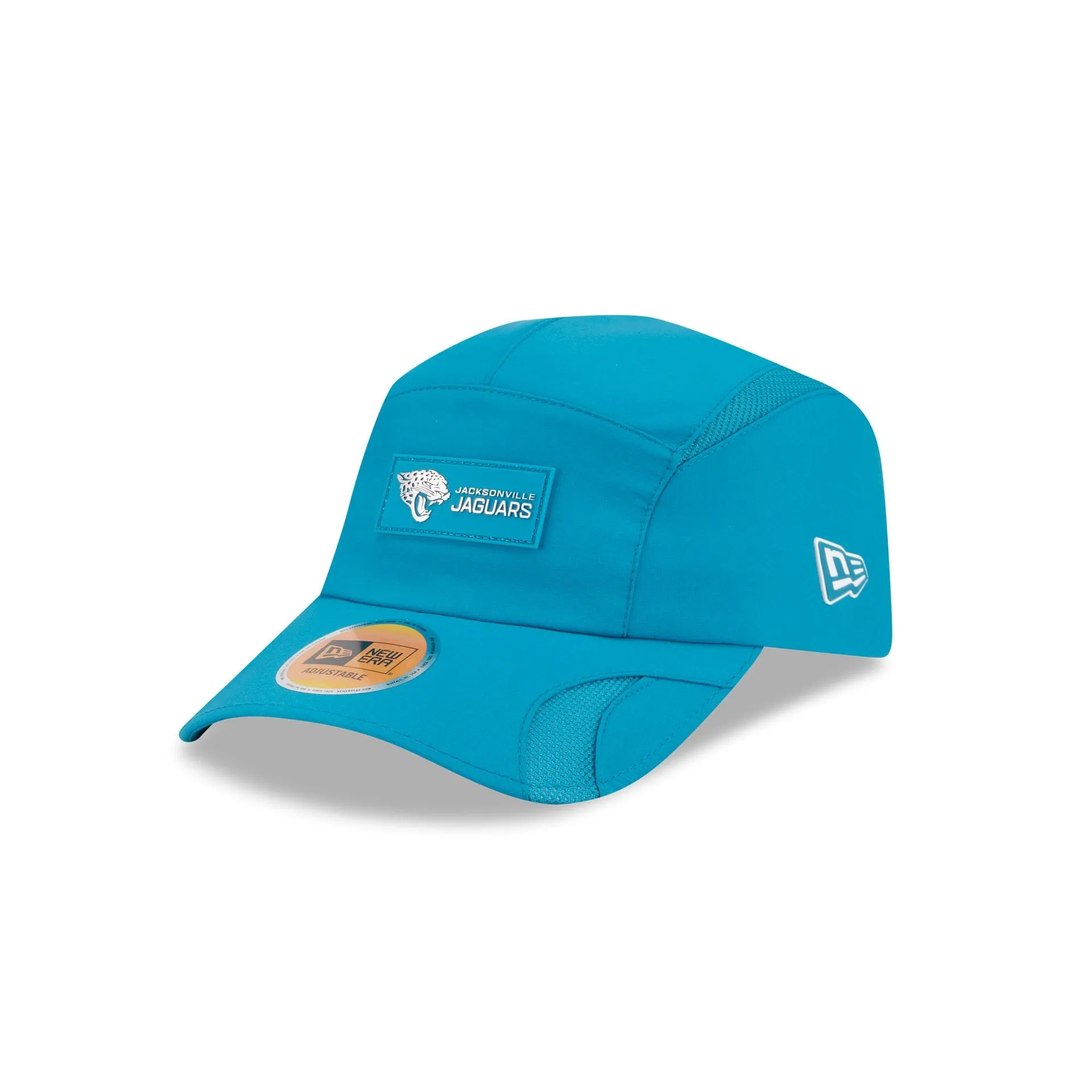Jacksonville Jaguars 2025 Sideline Hot Weather Runner Adjustable Hat sold by New Era