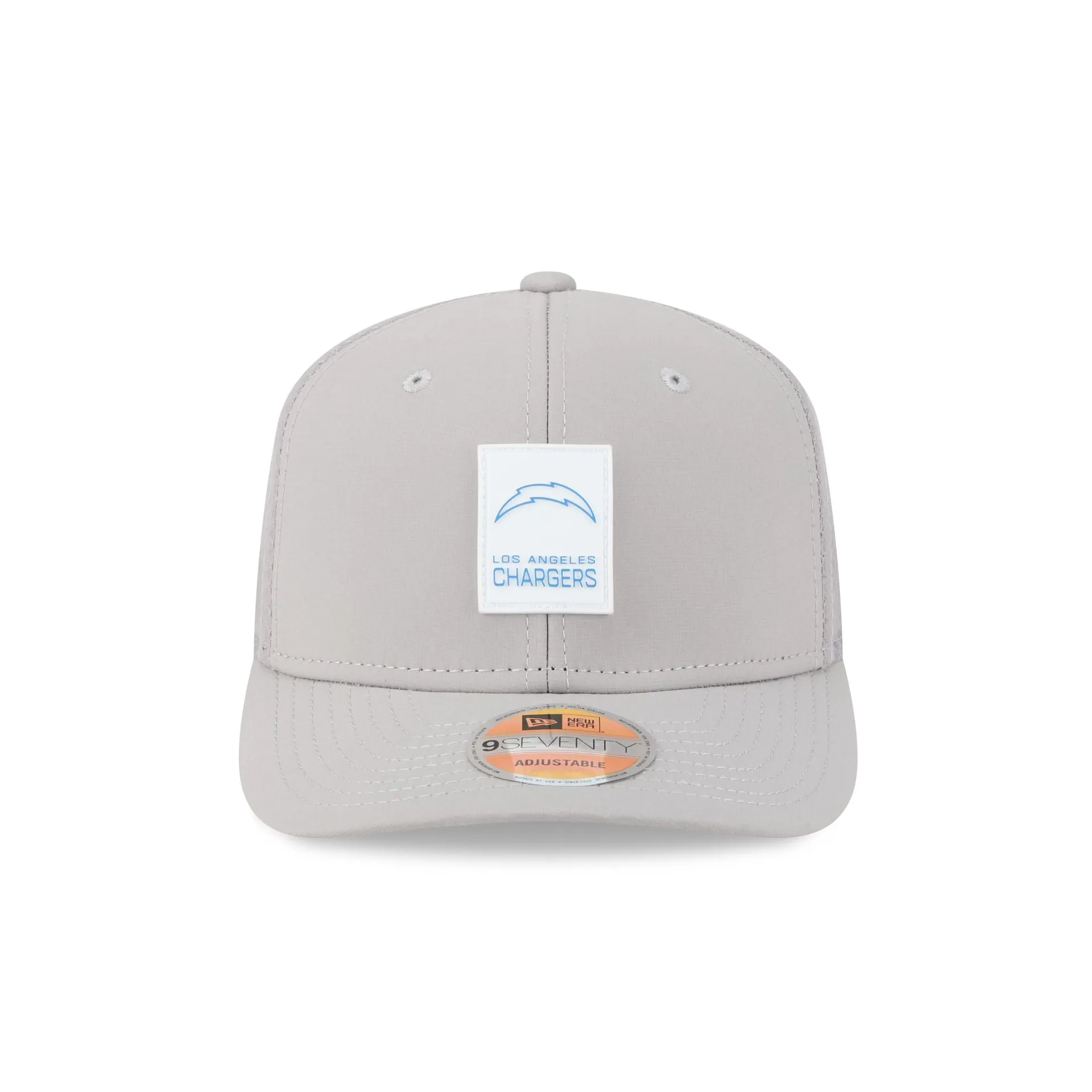 Los Angeles Chargers 2025 Sideline Hot Weather Gray 9SEVENTY Trucker Hat sold by New Era product image thumbnail 2