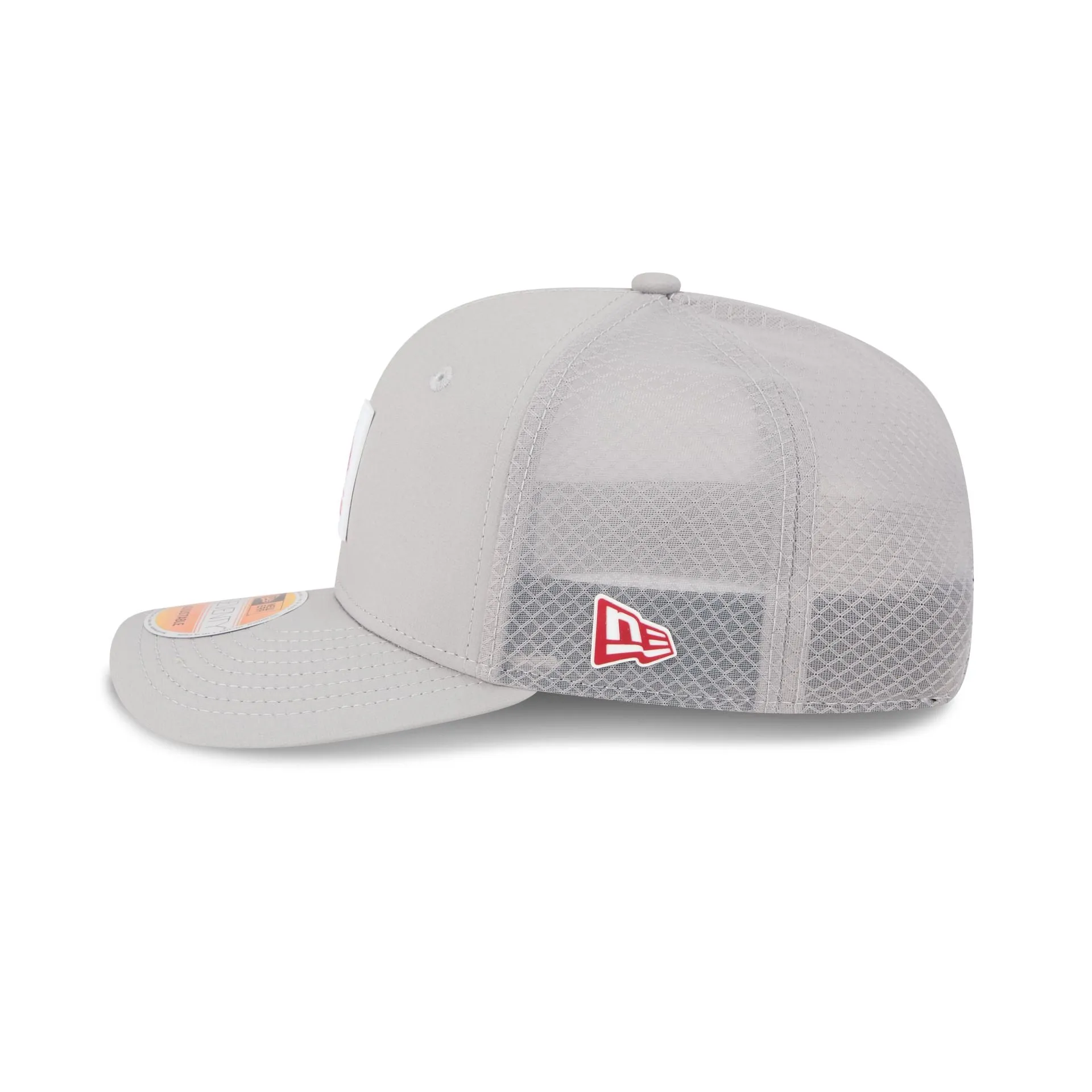 Arizona Cardinals 2025 Sideline Hot Weather Gray 9SEVENTY Trucker Hat sold by New Era product image thumbnail 4