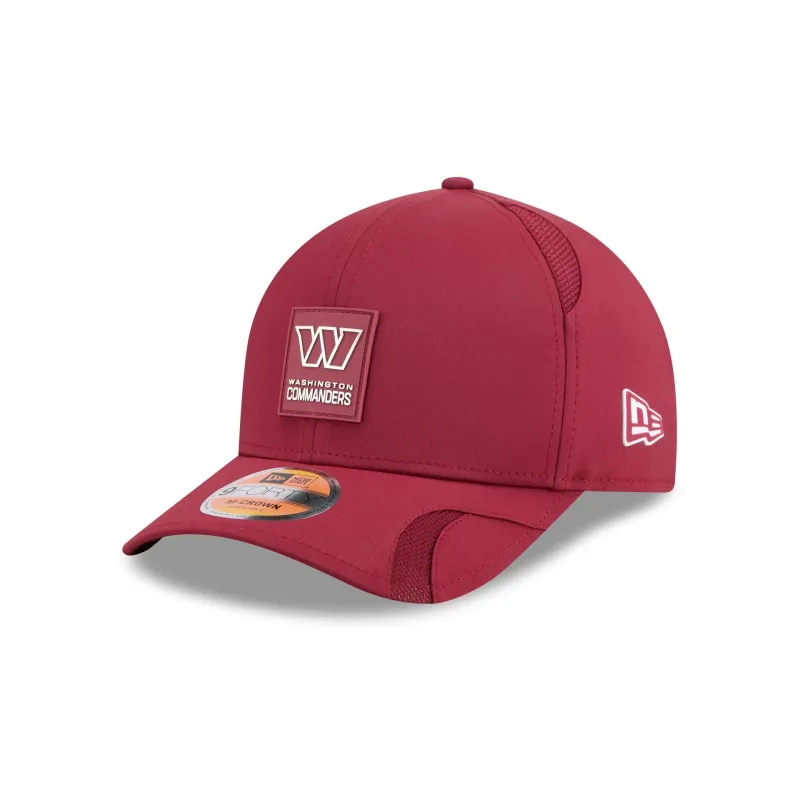 Washington Commanders 2025 Sideline Hot Weather 9FORTY M-Crown Snapback Hat sold by New Era