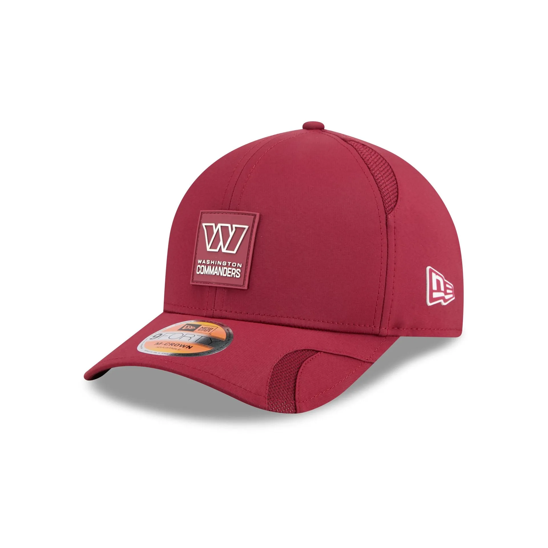 Washington Commanders 2025 Sideline Hot Weather 9FORTY M-Crown Snapback Hat sold by New Era