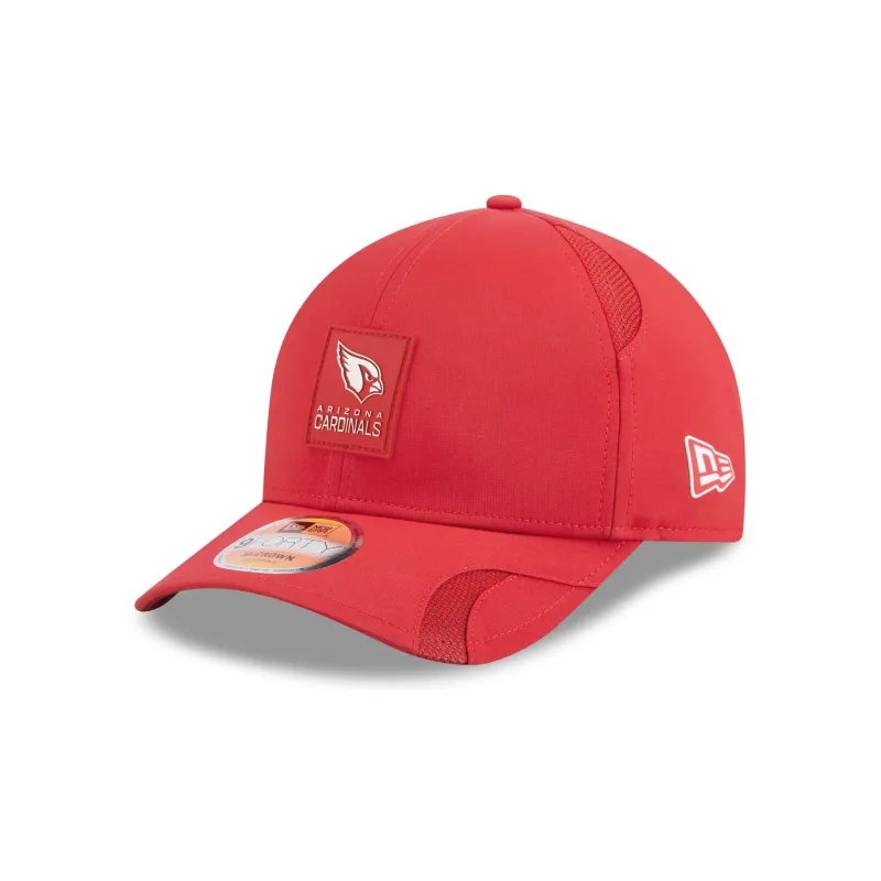 Arizona Cardinals 2025 Sideline Hot Weather 9FORTY M-Crown Snapback Hat sold by New Era