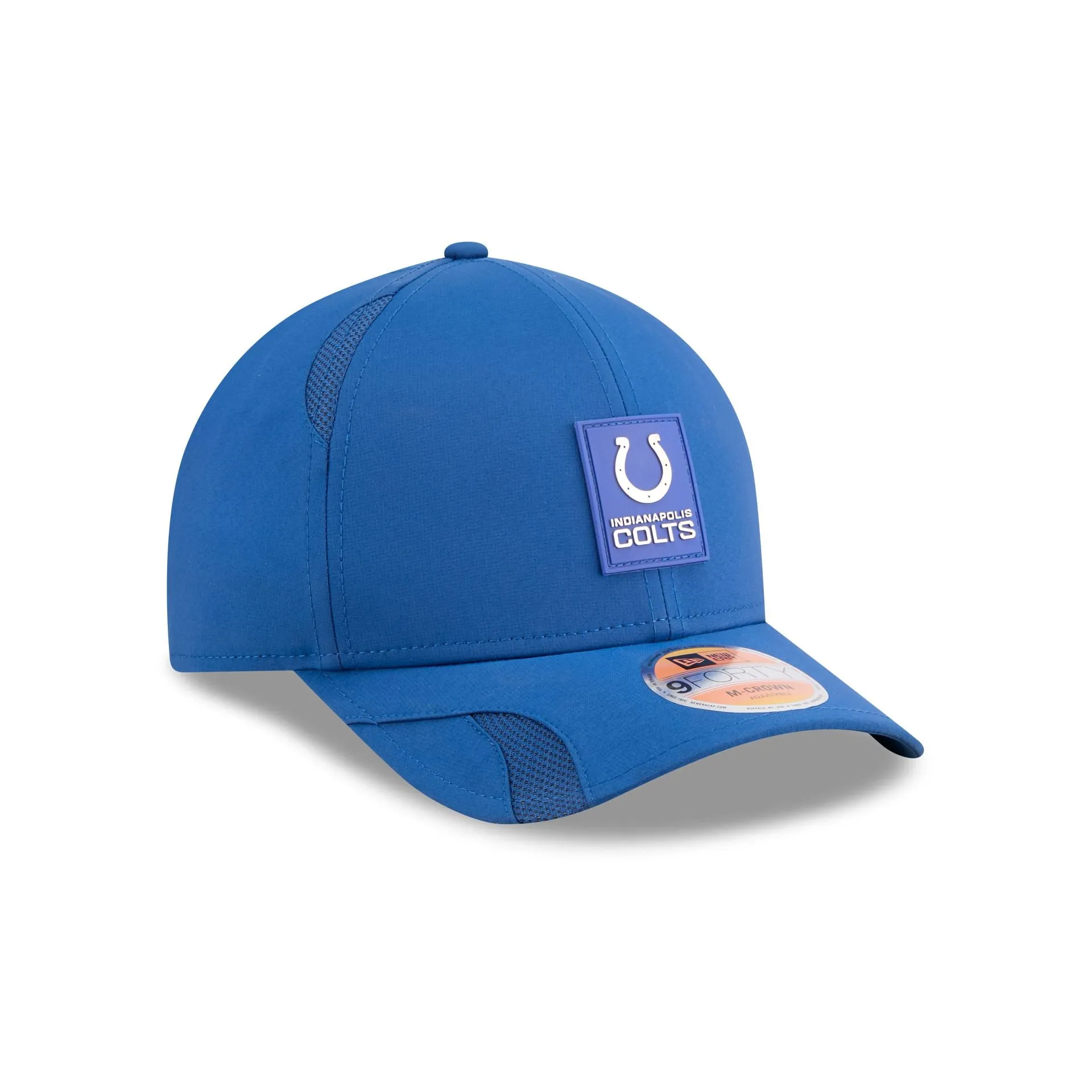 Indianapolis Colts 2025 Sideline Hot Weather 9FORTY M-Crown Snapback Hat sold by New Era product image thumbnail 3