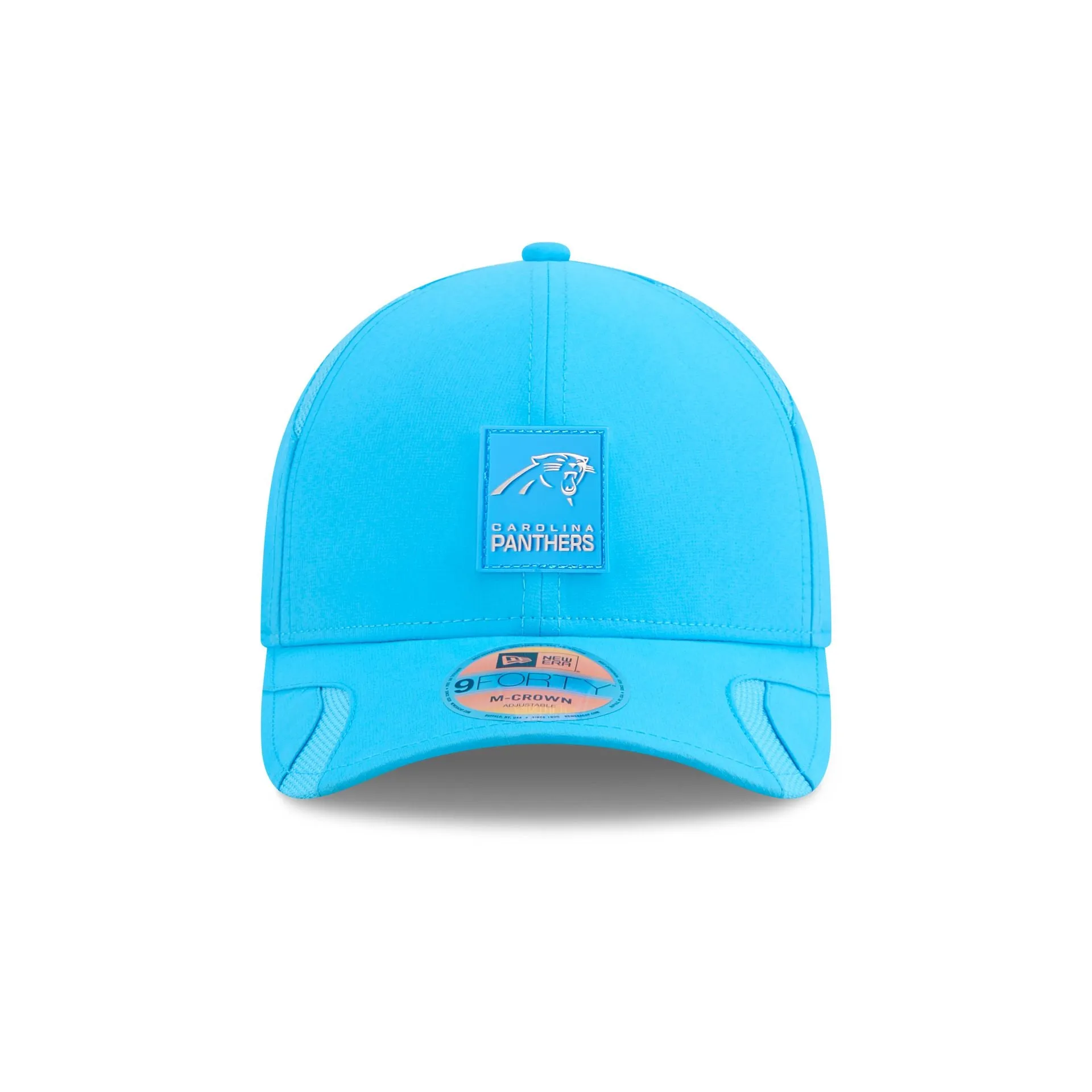 Carolina Panthers 2025 Sideline Hot Weather 9FORTY M-Crown Snapback Hat sold by New Era product image thumbnail 2