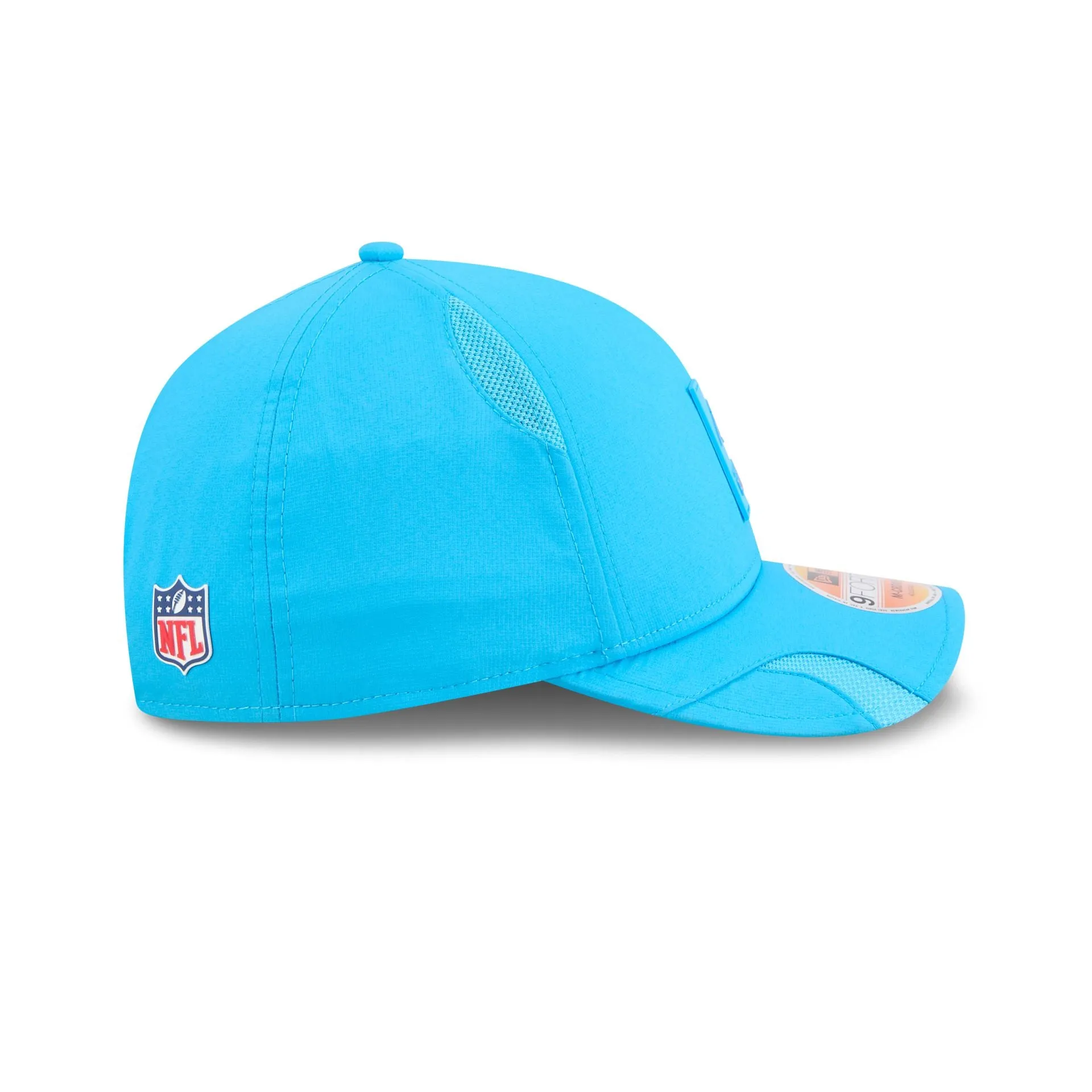Carolina Panthers 2025 Sideline Hot Weather 9FORTY M-Crown Snapback Hat sold by New Era product image thumbnail 5