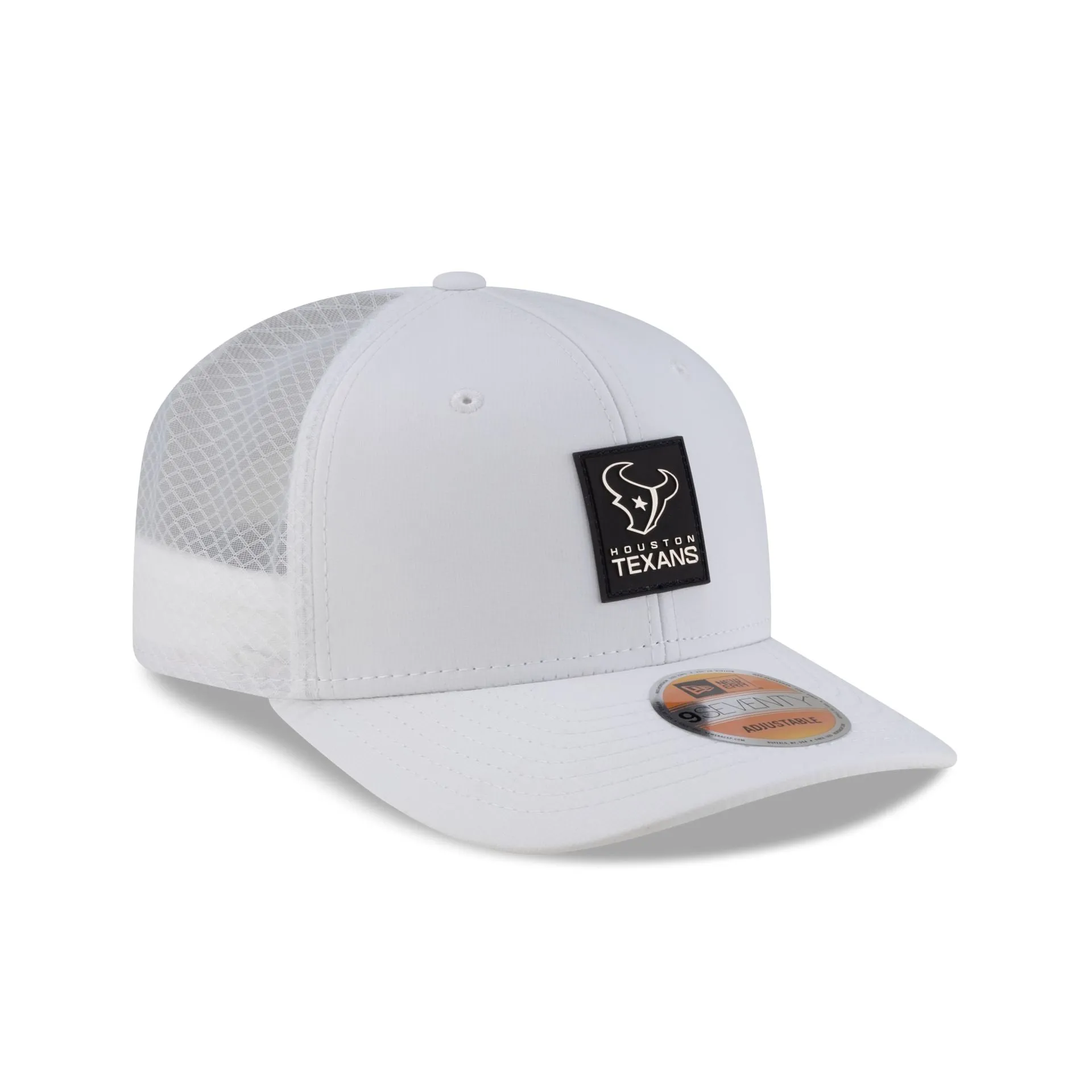 Houston Texans 2025 Sideline Hot Weather White 9SEVENTY Trucker Hat sold by New Era product image thumbnail 3
