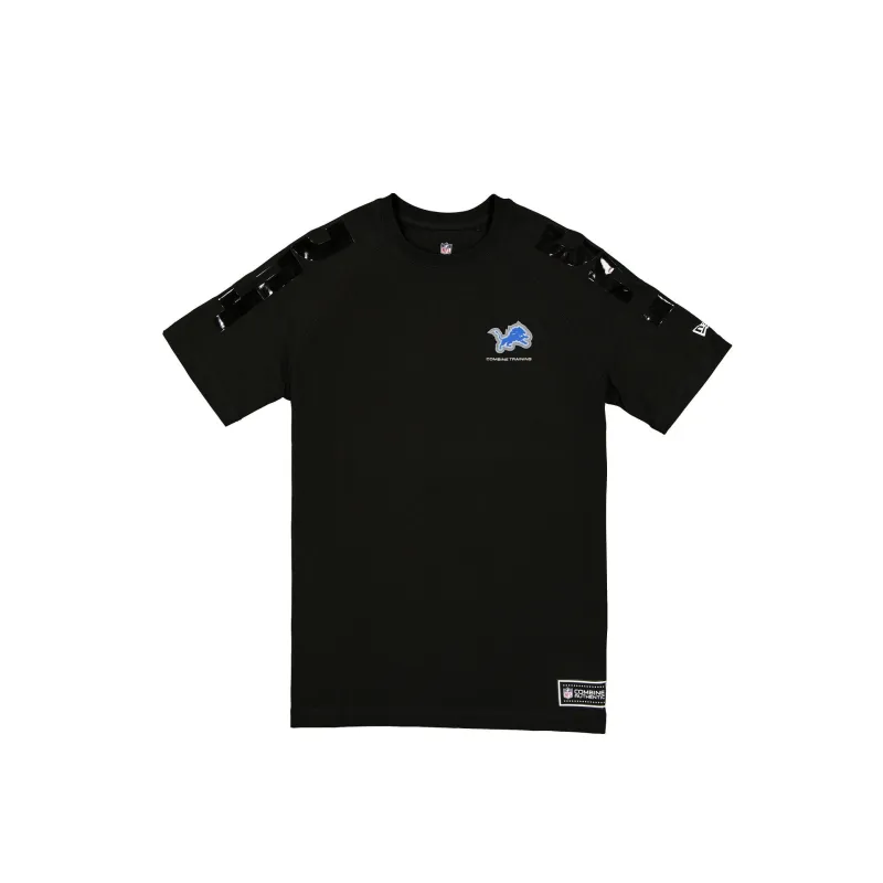 Detroit Lions 2025 Functional Fandom Black Short Sleeve T-Shirt sold by New Era