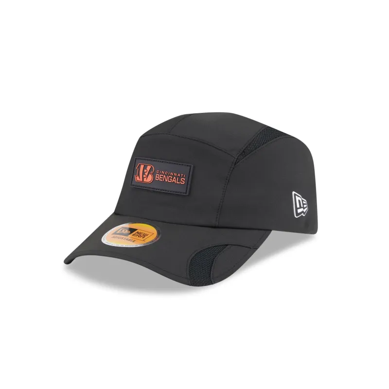 Cincinnati Bengals 2025 Sideline Hot Weather Runner Adjustable Hat sold by New Era
