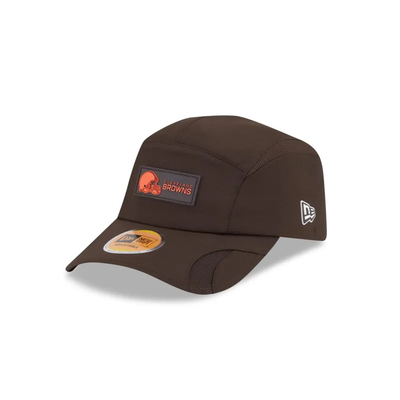 Cleveland Browns 2025 Sideline Hot Weather Runner Adjustable Hat sold by New Era