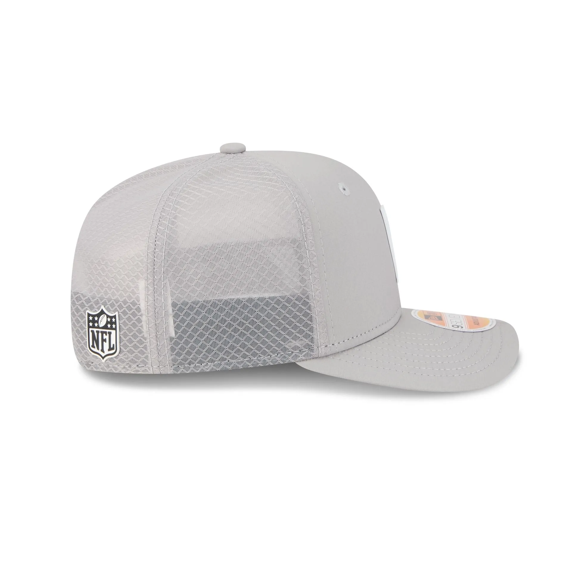 New Orleans Saints 2025 Sideline Hot Weather Gray 9SEVENTY Trucker Hat sold by New Era product image thumbnail 5