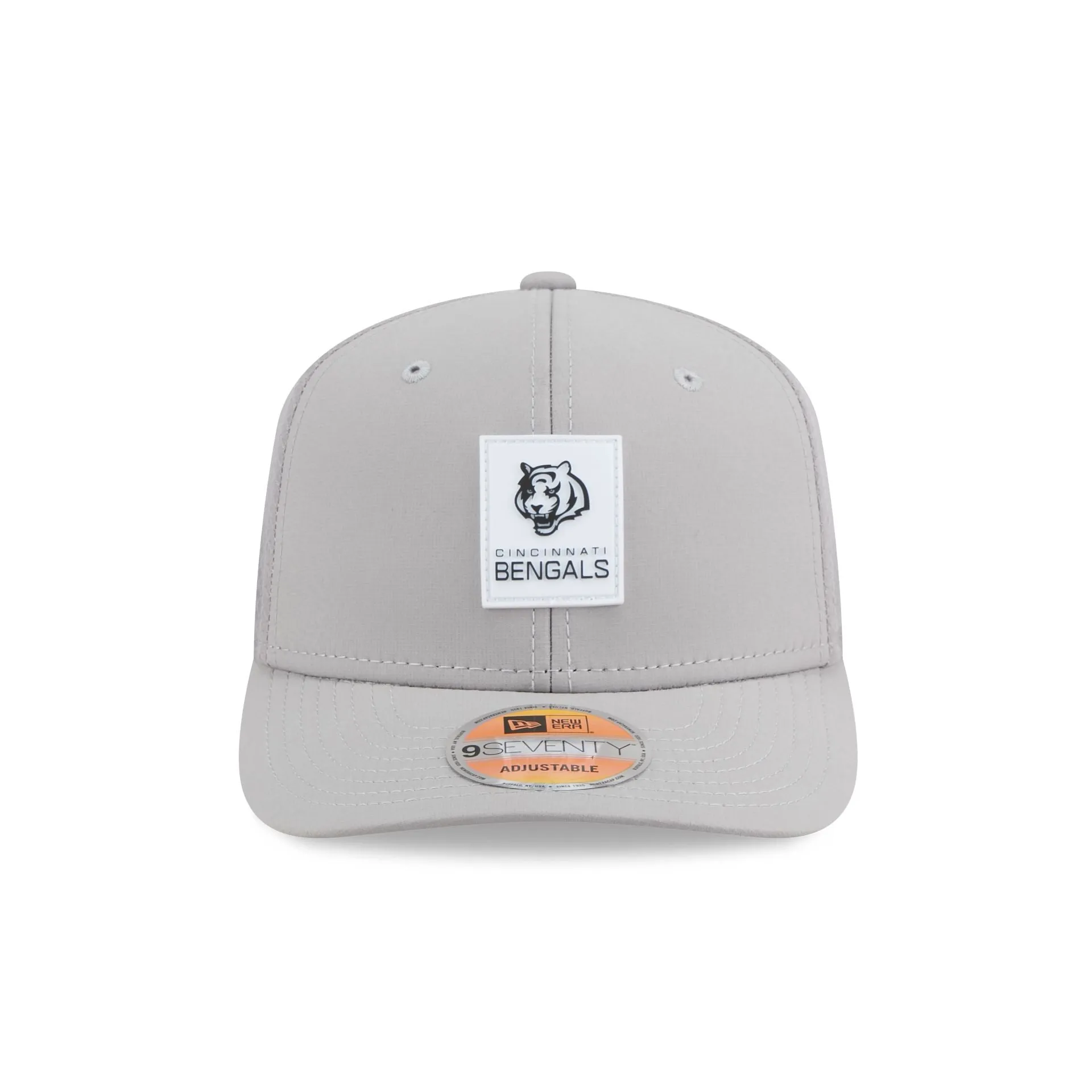 Cincinnati Bengals 2025 Sideline Hot Weather Gray Bengal 9SEVENTY Trucker Hat sold by New Era product image thumbnail 2