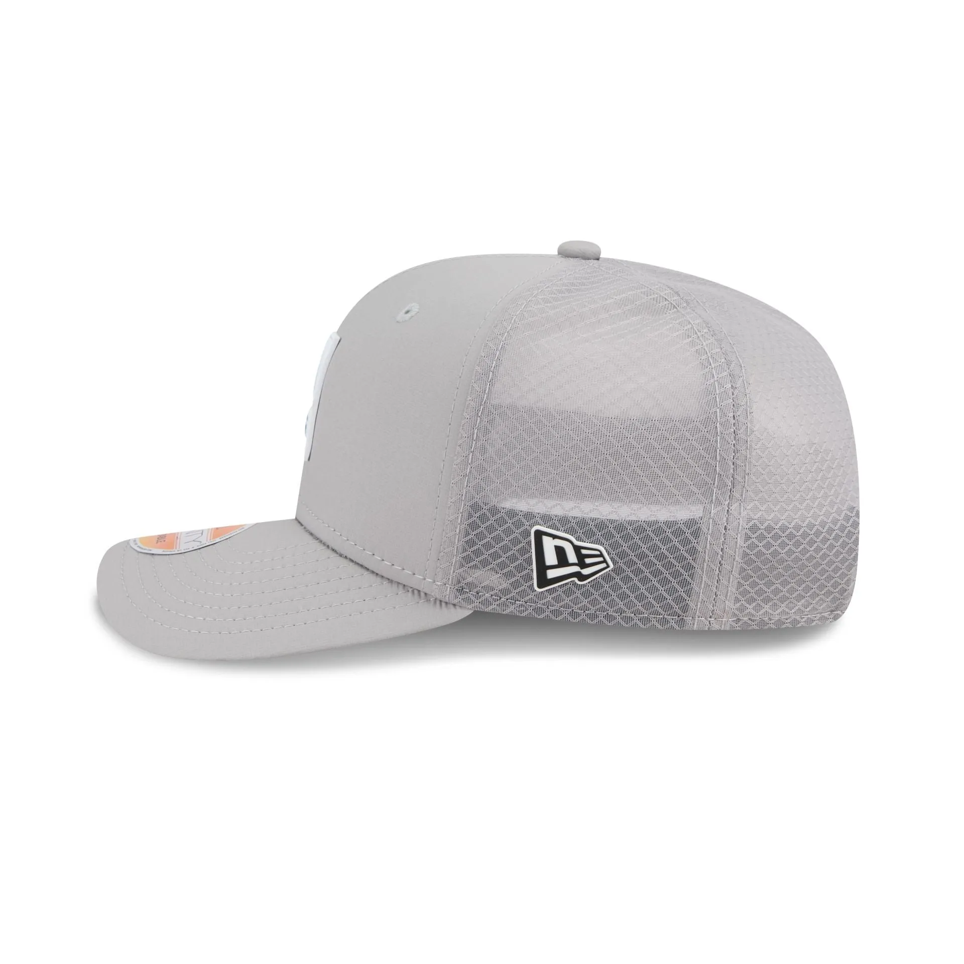 Cincinnati Bengals 2025 Sideline Hot Weather Gray Bengal 9SEVENTY Trucker Hat sold by New Era product image thumbnail 4