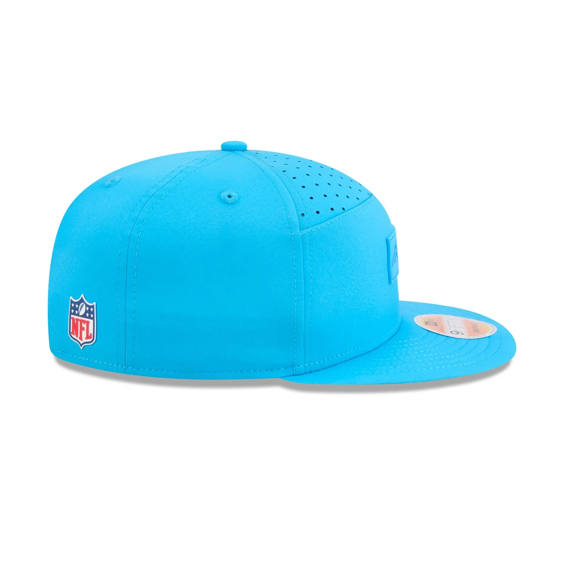 Carolina Panthers 2025 Sideline Hot Weather Split Panel 9FIFTY Snapback Hat sold by New Era product image thumbnail 5