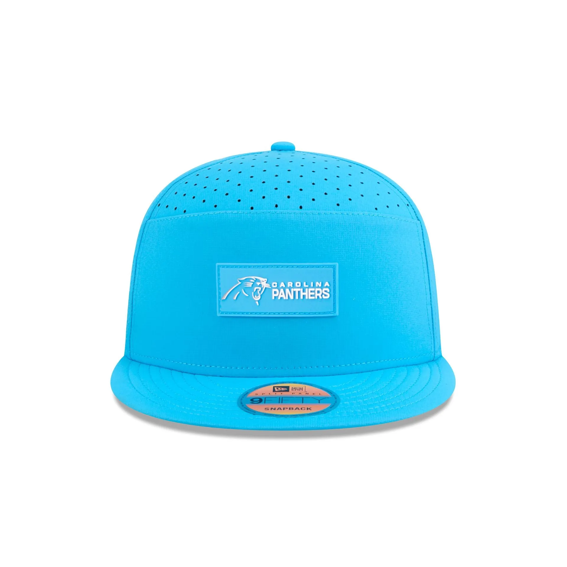Carolina Panthers 2025 Sideline Hot Weather Split Panel 9FIFTY Snapback Hat sold by New Era product image thumbnail 2