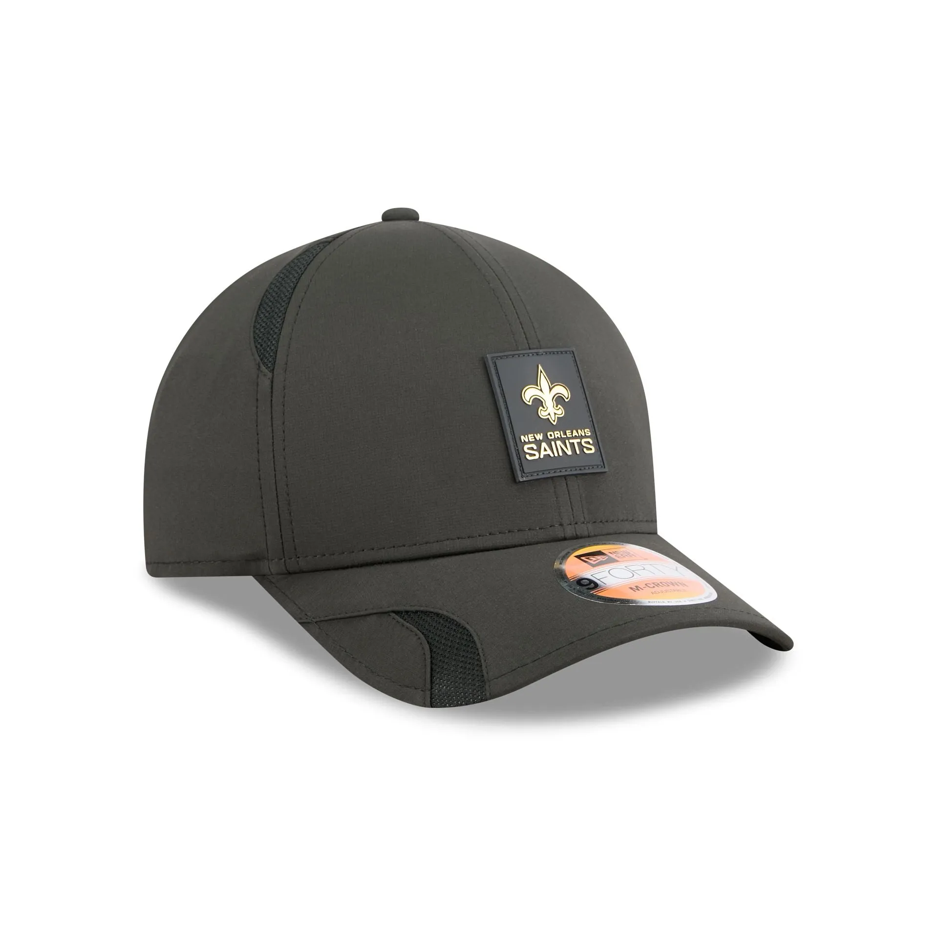 New Orleans Saints 2025 Sideline Hot Weather 9FORTY M-Crown Snapback Hat sold by New Era product image thumbnail 3