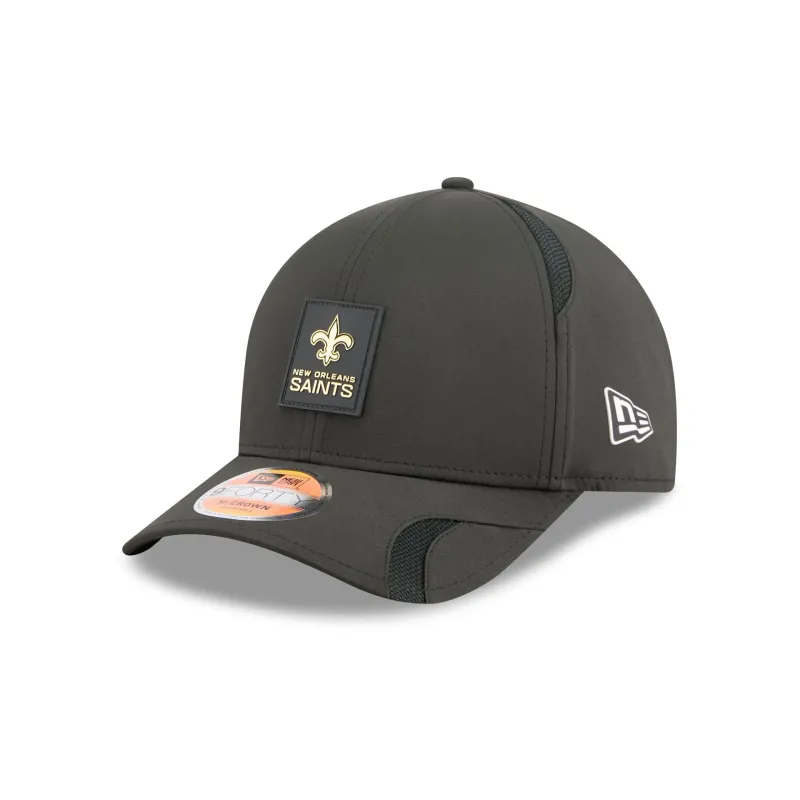 New Orleans Saints 2025 Sideline Hot Weather 9FORTY M-Crown Snapback Hat sold by New Era