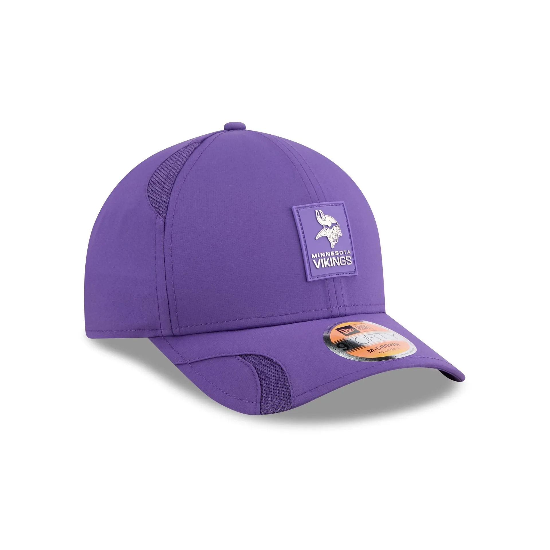 Minnesota Vikings 2025 Sideline Hot Weather 9FORTY M-Crown Snapback Hat sold by New Era product image thumbnail 3