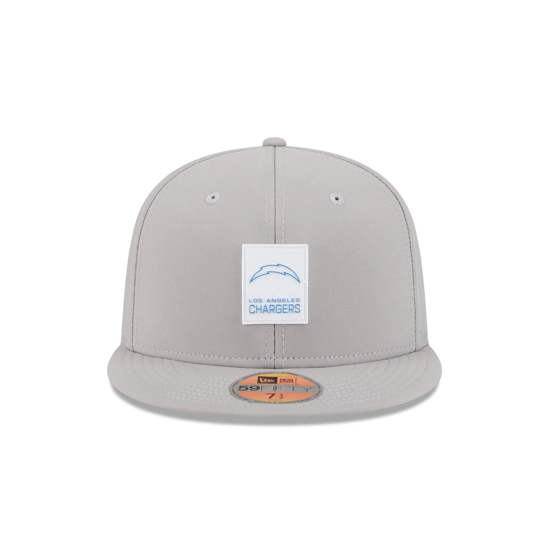 Los Angeles Chargers 2025 Sideline Hot Weather Gray 59FIFTY Fitted Hat sold by New Era product image thumbnail 2