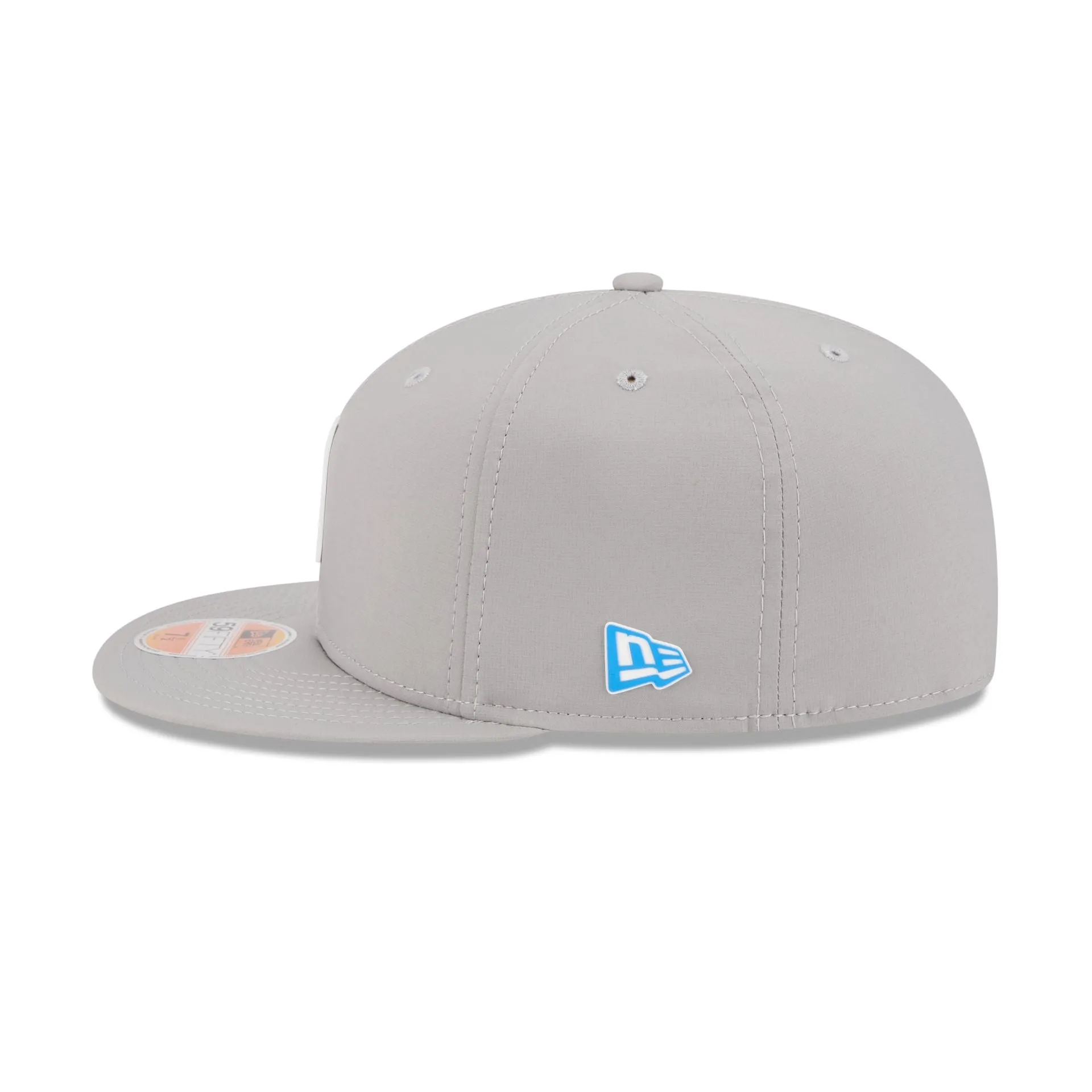 Los Angeles Chargers 2025 Sideline Hot Weather Gray 59FIFTY Fitted Hat sold by New Era product image thumbnail 4