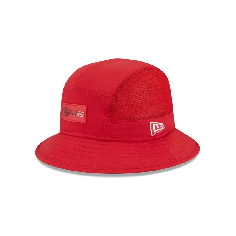 San Francisco 49ers 2025 Sideline Hot Weather Bucket Hat sold by New Era