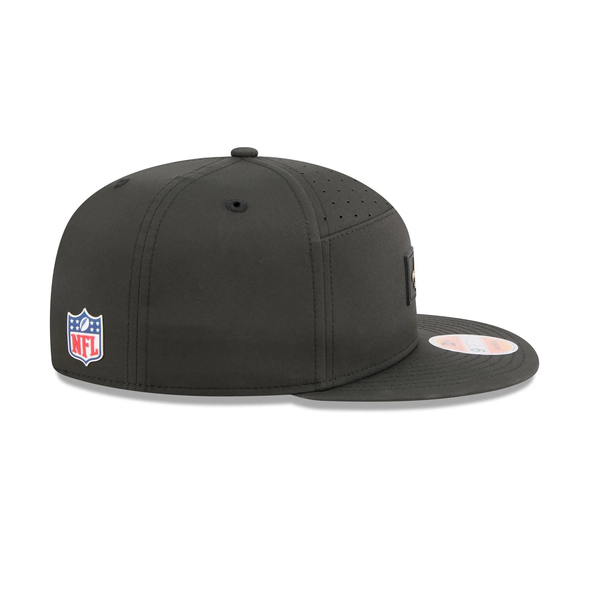 New Orleans Saints 2025 Sideline Hot Weather Split Panel 9FIFTY Snapback Hat sold by New Era product image thumbnail 4