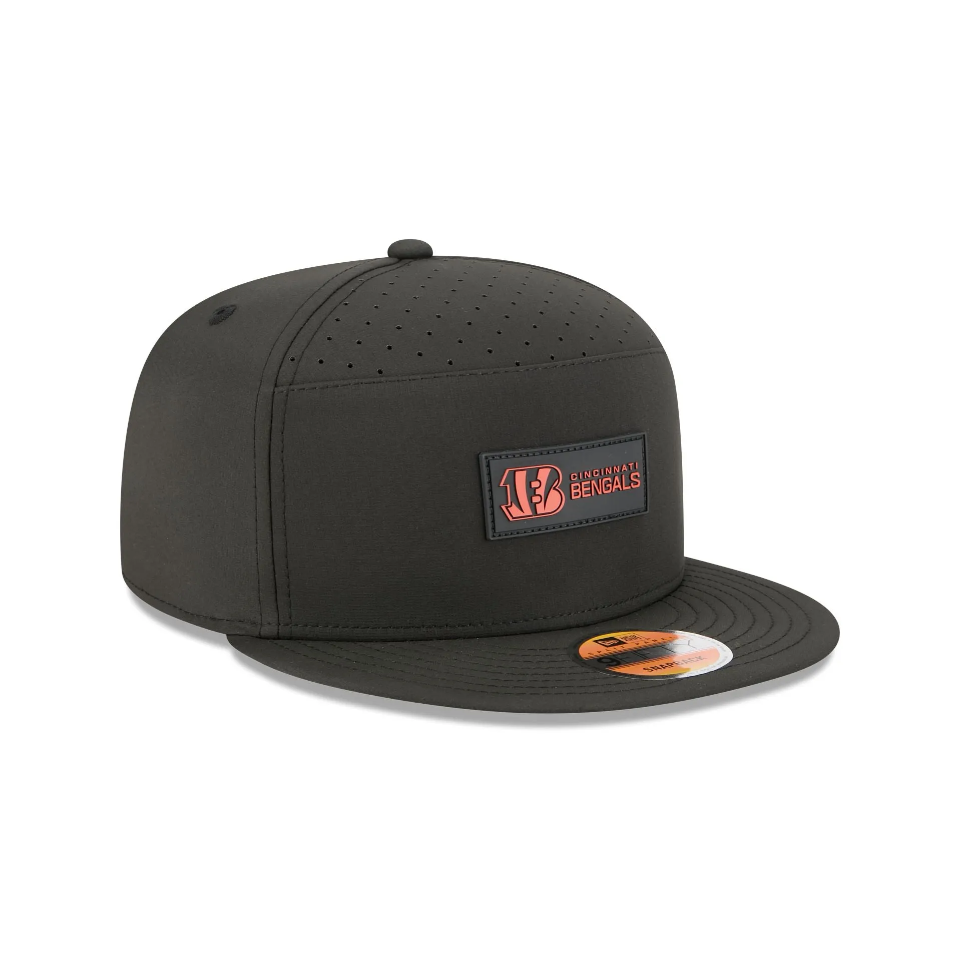Cincinnati Bengals 2025 Sideline Hot Weather Split Panel 9FIFTY Snapback Hat sold by New Era product image thumbnail 3