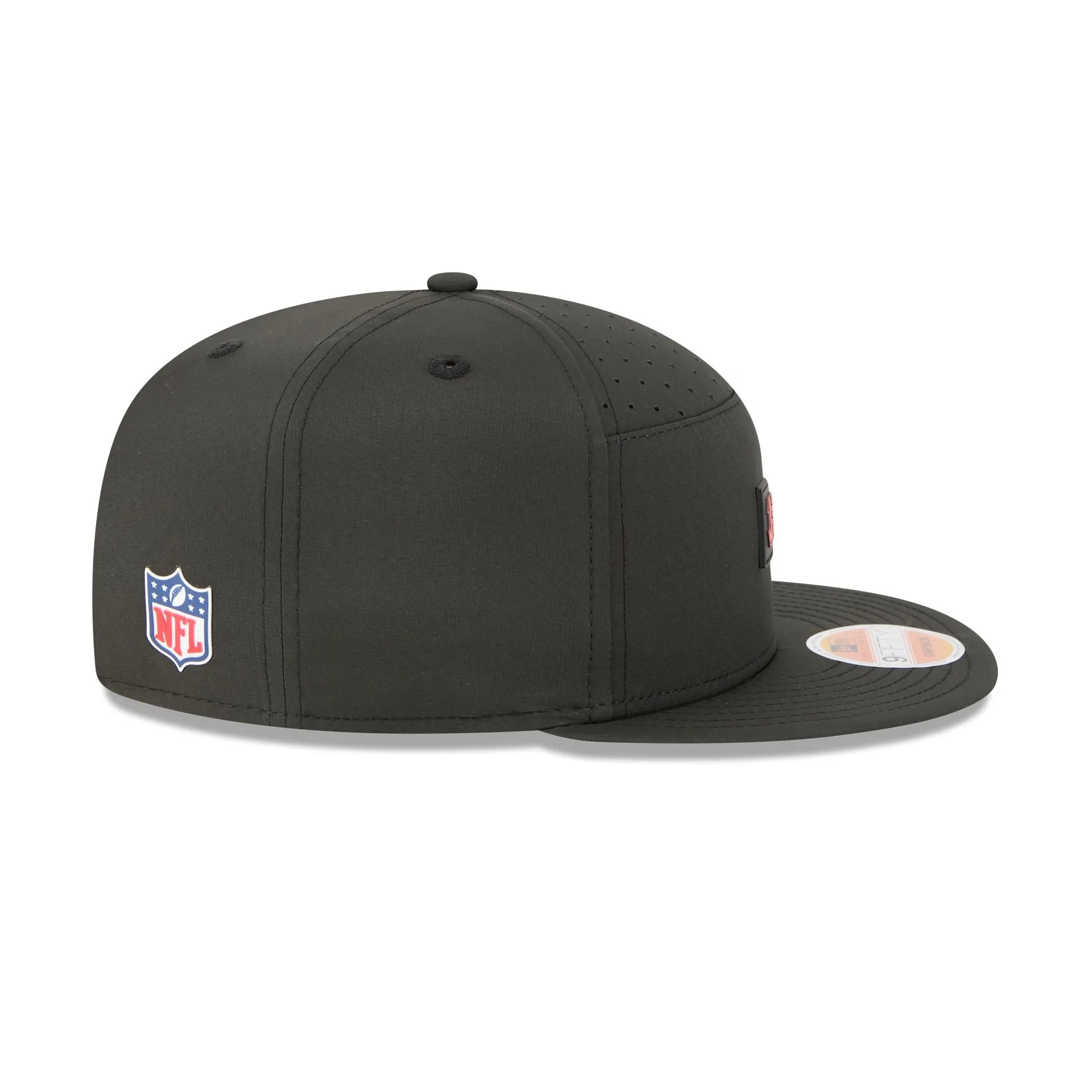 Cincinnati Bengals 2025 Sideline Hot Weather Split Panel 9FIFTY Snapback Hat sold by New Era product image thumbnail 5