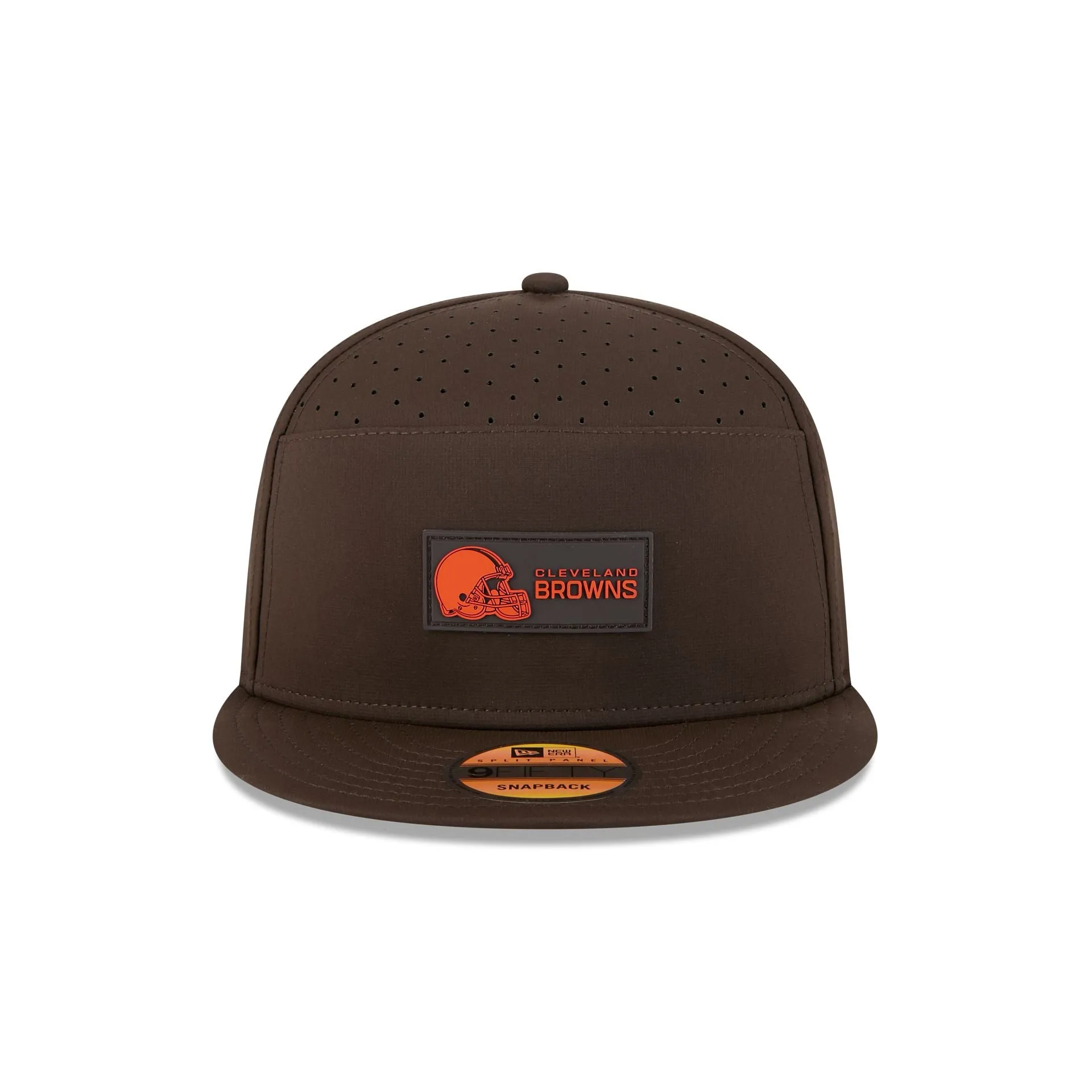 Cleveland Browns 2025 Sideline Hot Weather Split Panel 9FIFTY Snapback Hat sold by New Era product image thumbnail 2