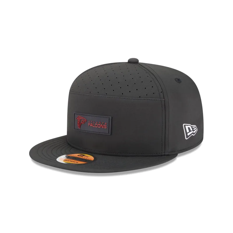 Atlanta Falcons 2025 Sideline Hot Weather Split Panel 9FIFTY Snapback Hat sold by New Era
