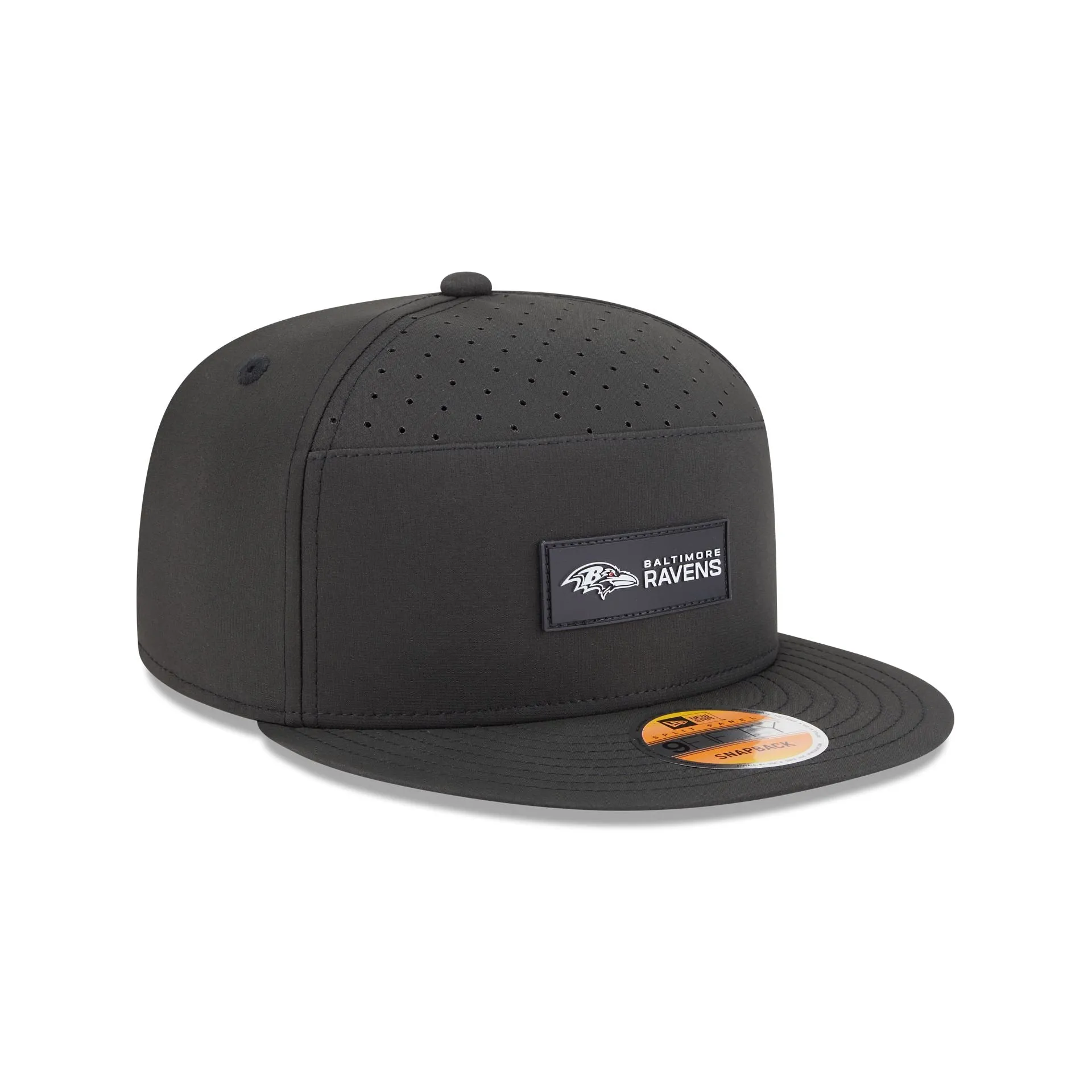Baltimore Ravens 2025 Sideline Hot Weather Split Panel 9FIFTY Snapback Hat sold by New Era product image thumbnail 3