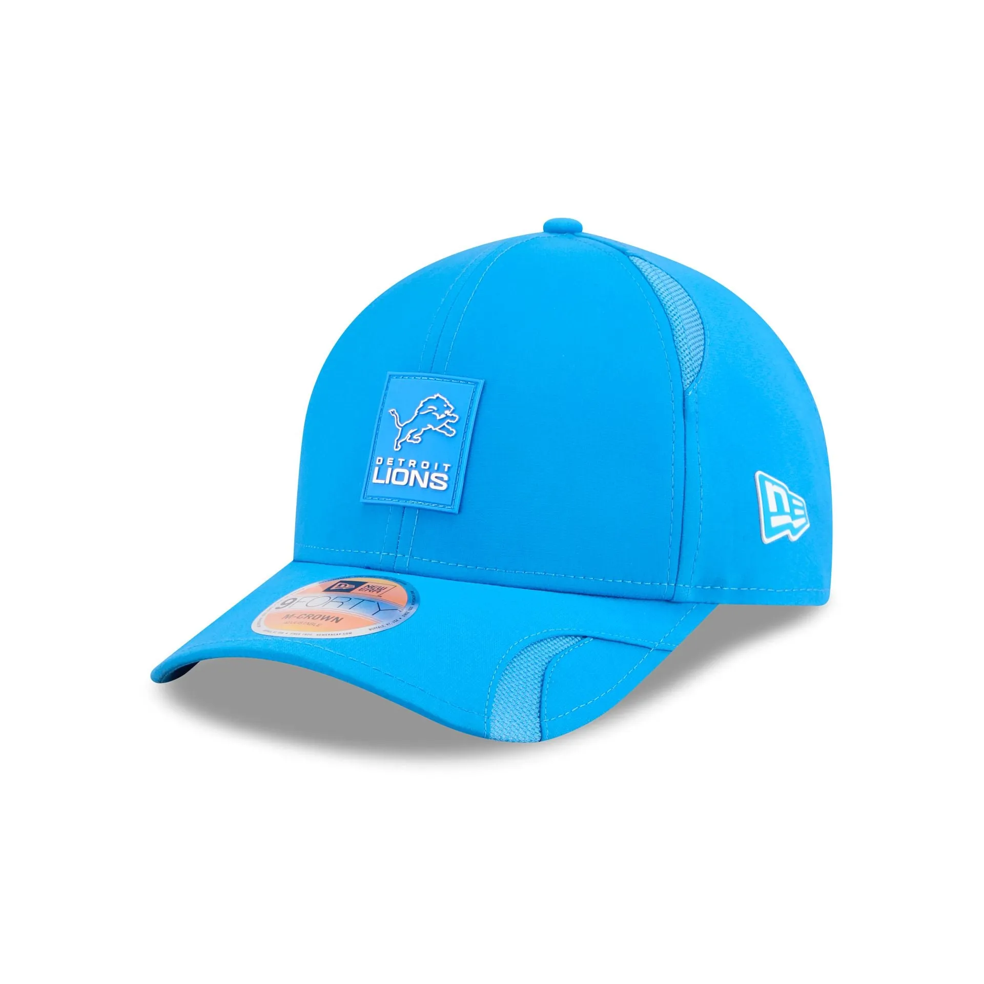 Detroit Lions 2025 Sideline Hot Weather 9FORTY M-Crown Snapback Hat sold by New Era