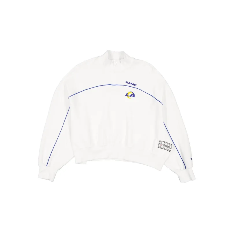 Los Angeles Rams 2025 Functional Fandom Women's Quarter Zip sold by New Era