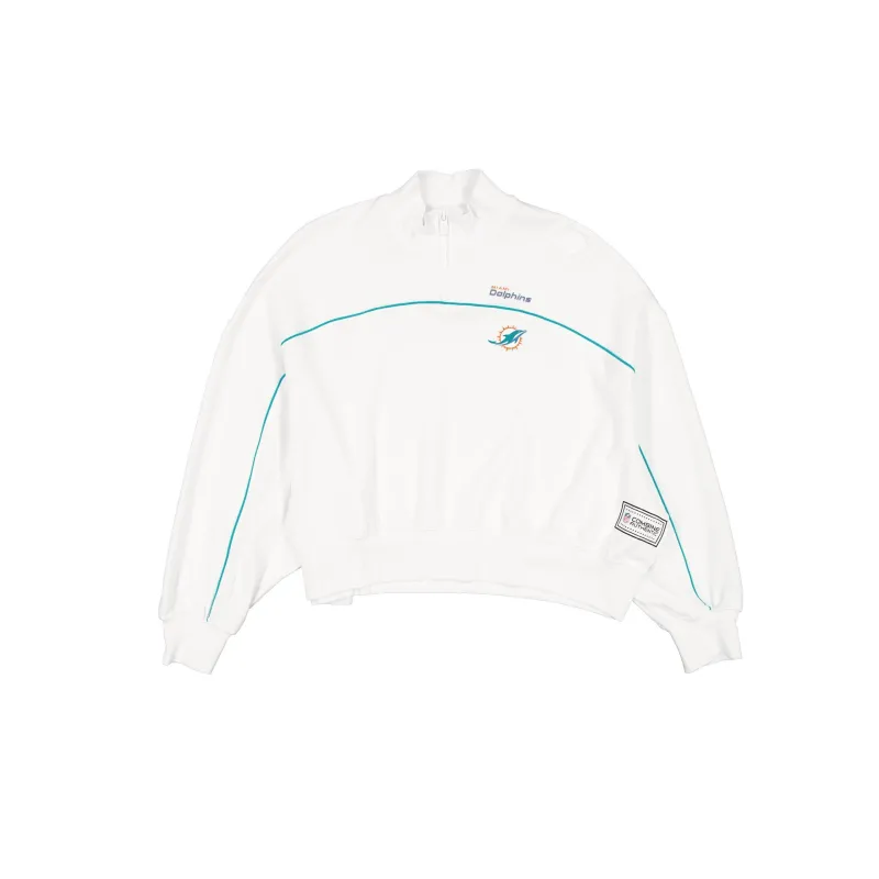 Miami Dolphins 2025 Functional Fandom Women's Quarter Zip sold by New Era