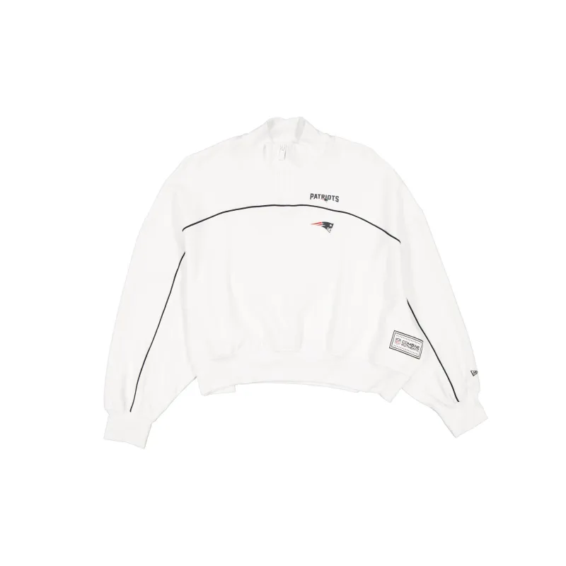 New England Patriots 2025 Functional Fandom Women's Quarter Zip sold by New Era