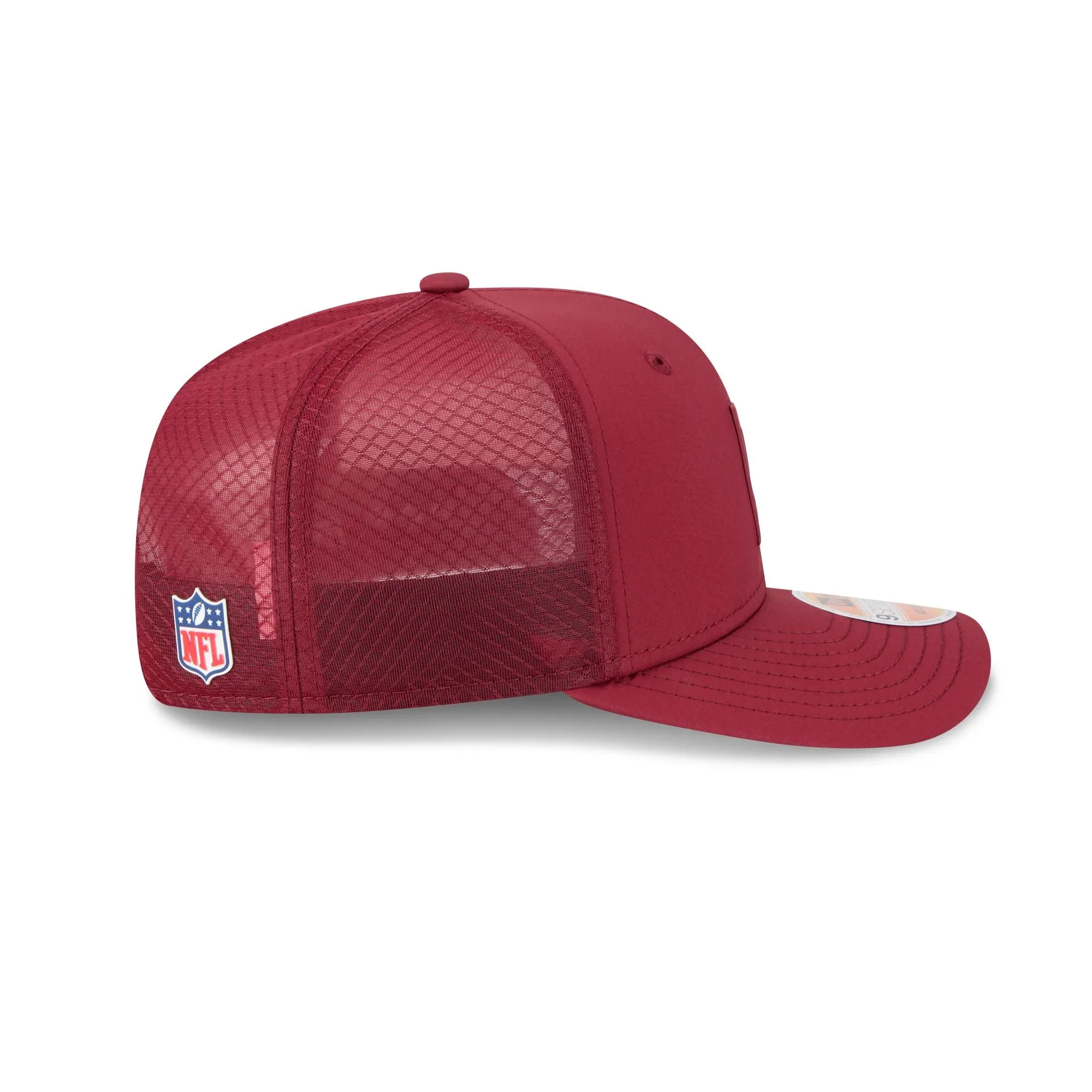 Washington Commanders 2025 Sideline Hot Weather 9SEVENTY Trucker Hat sold by New Era product image thumbnail 5