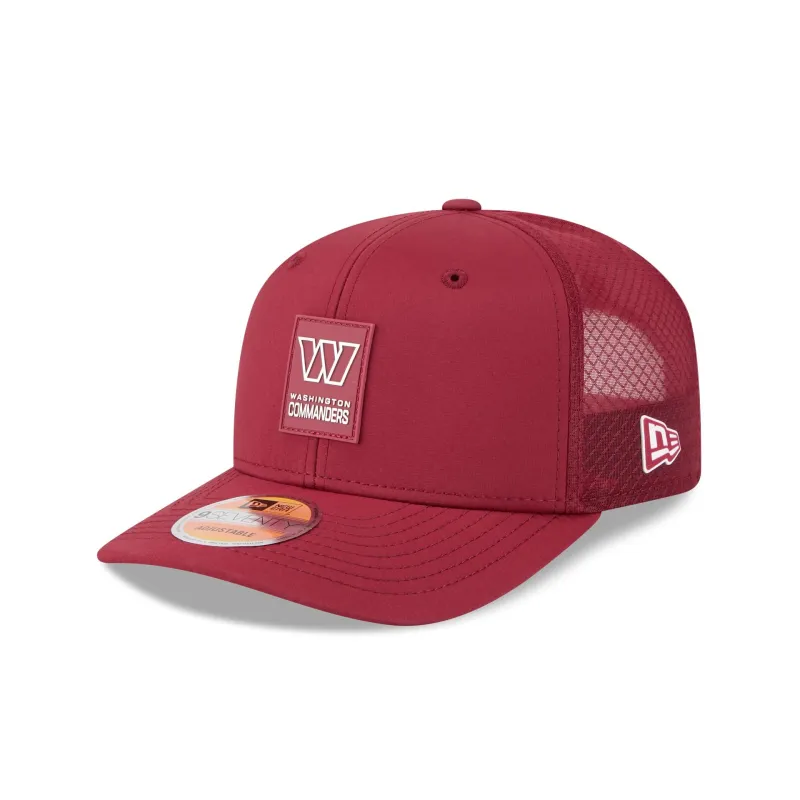 Washington Commanders 2025 Sideline Hot Weather 9SEVENTY Trucker Hat sold by New Era