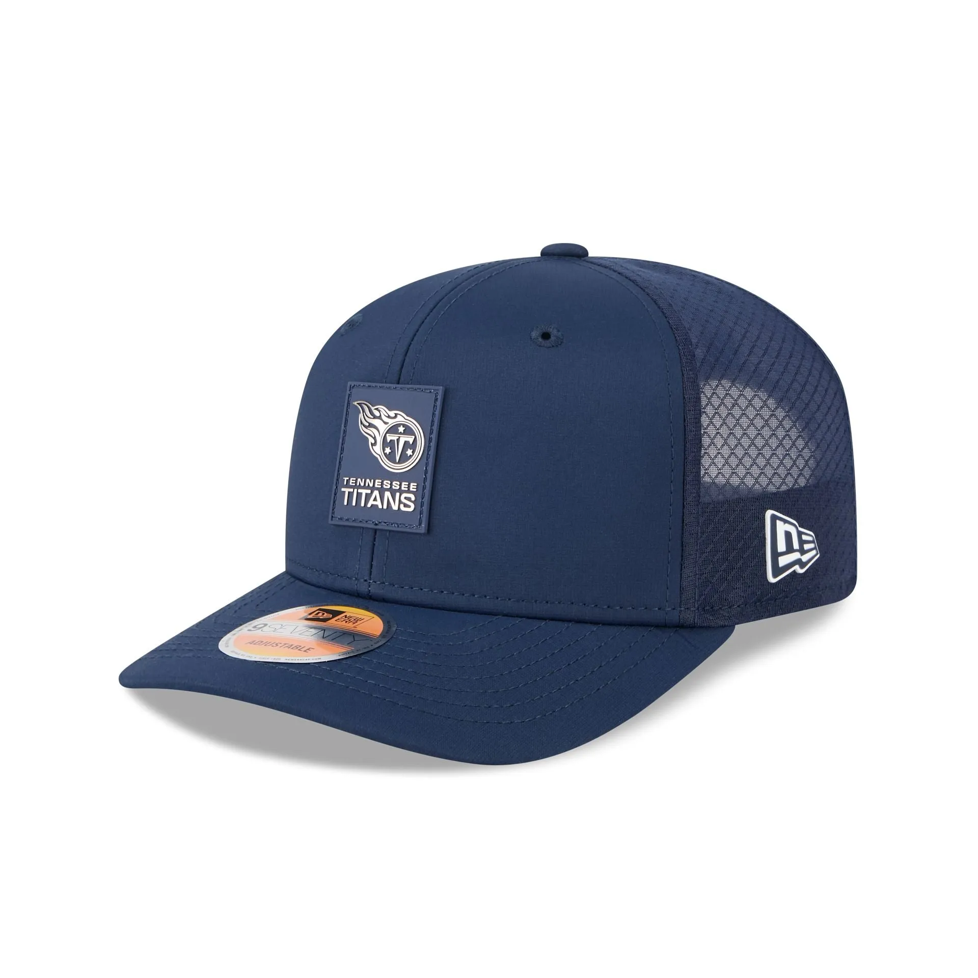 Tennessee Titans 2025 Sideline Hot Weather 9SEVENTY Trucker Hat sold by New Era