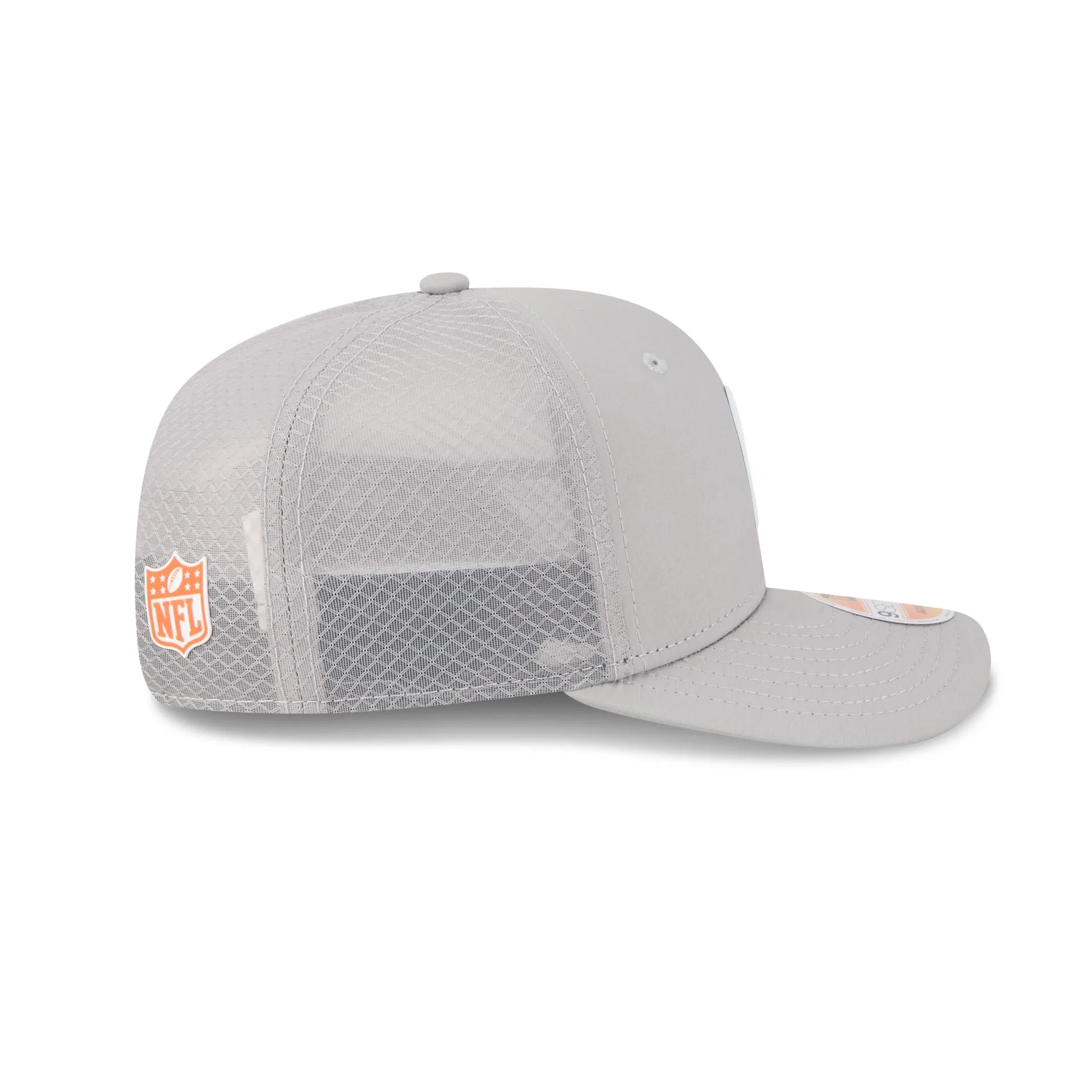 Denver Broncos 2025 Sideline Hot Weather Gray 9SEVENTY Trucker Hat sold by New Era product image thumbnail 5