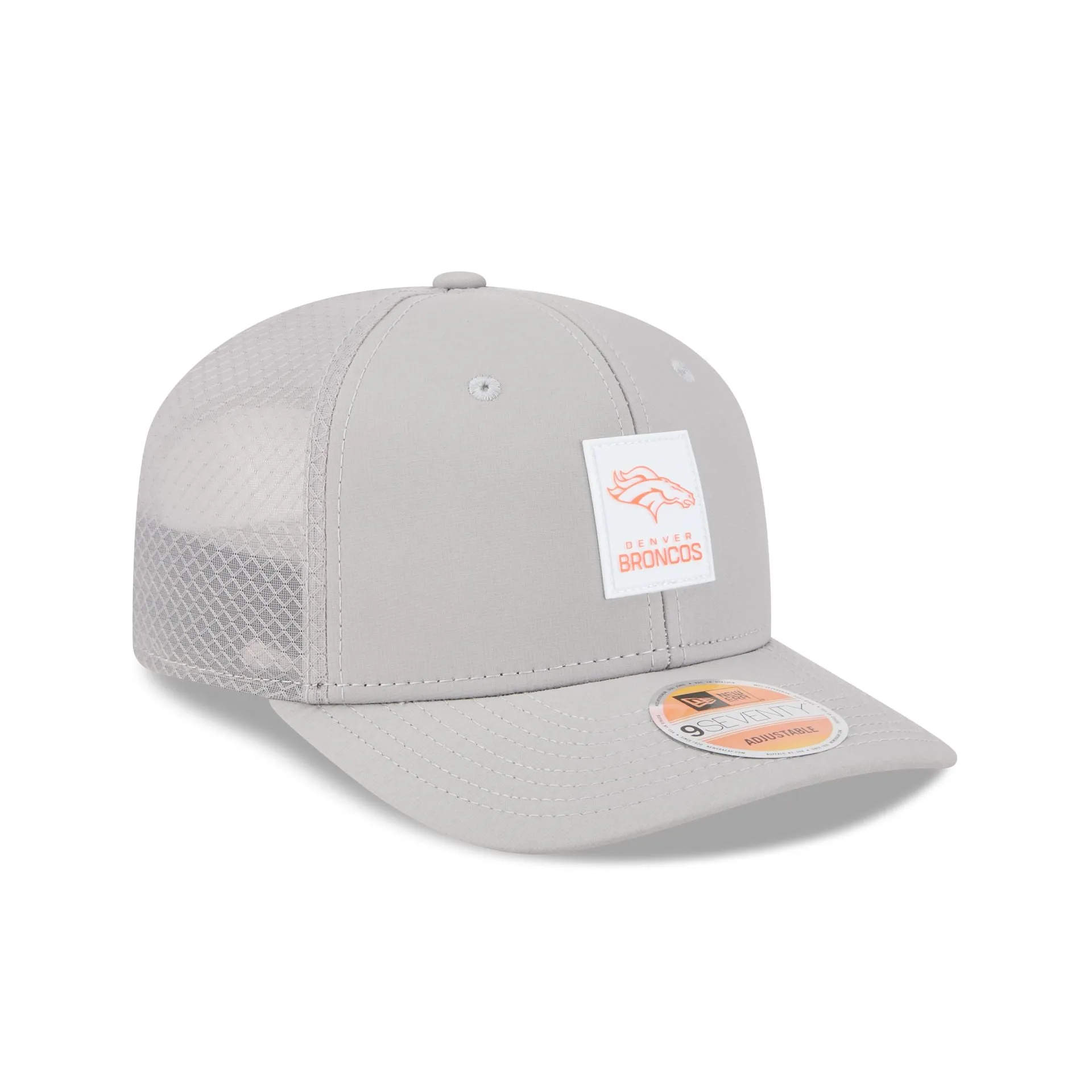Denver Broncos 2025 Sideline Hot Weather Gray 9SEVENTY Trucker Hat sold by New Era product image thumbnail 3
