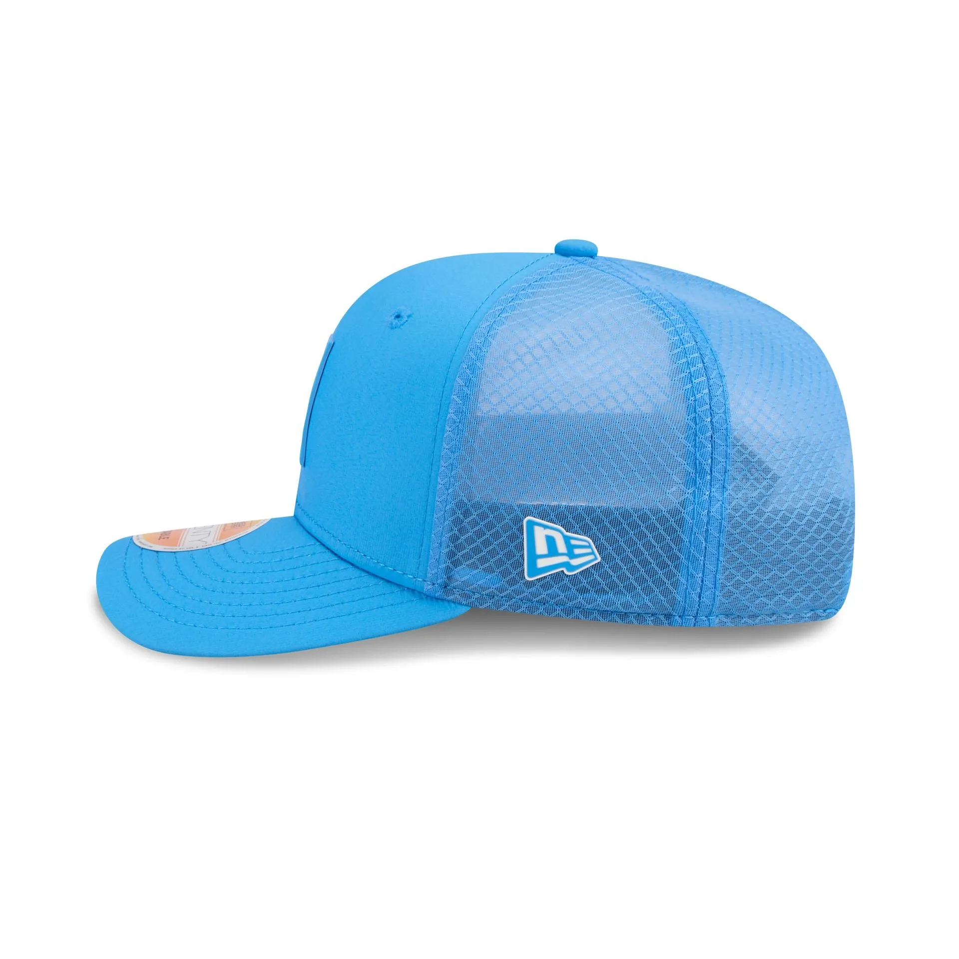 Los Angeles Chargers 2025 Sideline Hot Weather 9SEVENTY Trucker Hat sold by New Era product image thumbnail 4