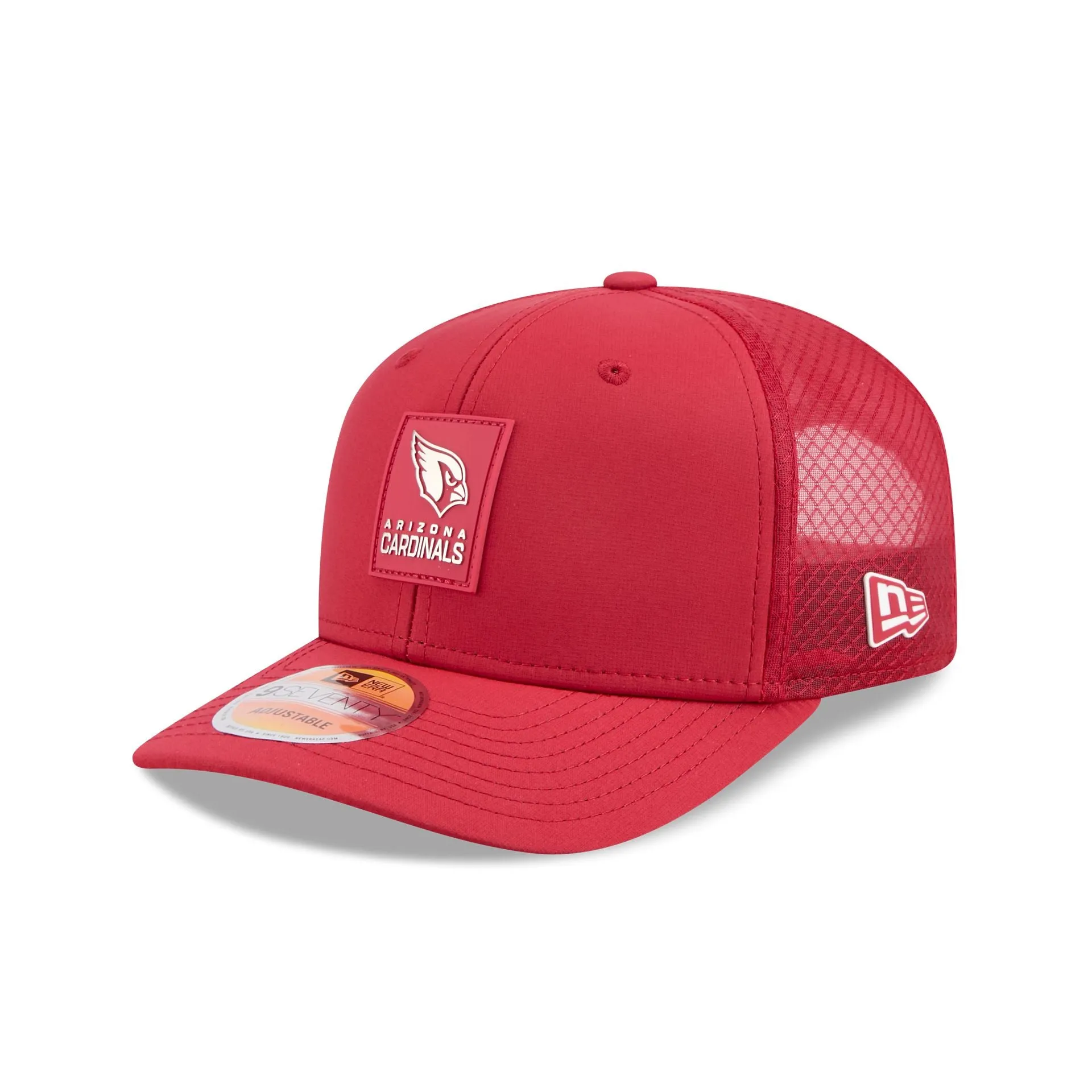 Arizona Cardinals 2025 Sideline Hot Weather 9SEVENTY Trucker Hat sold by New Era