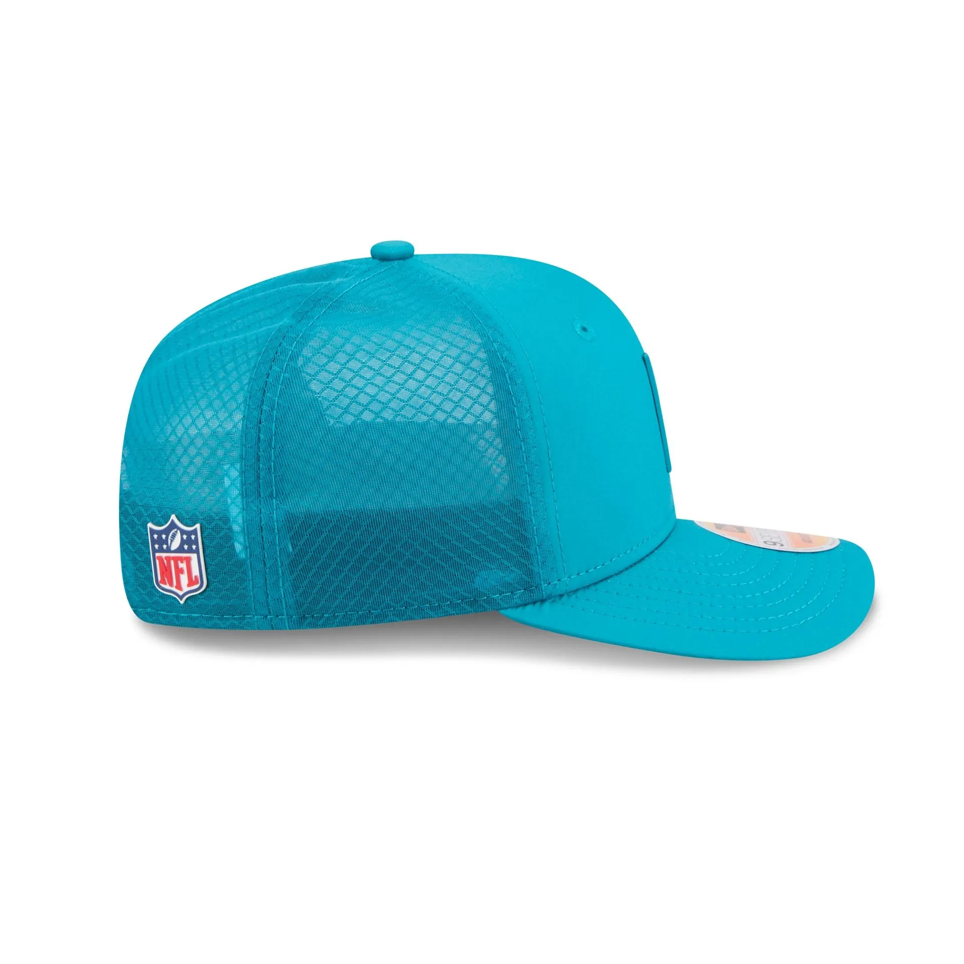 Jacksonville Jaguars 2025 Sideline Hot Weather 9SEVENTY Trucker Hat sold by New Era product image thumbnail 5