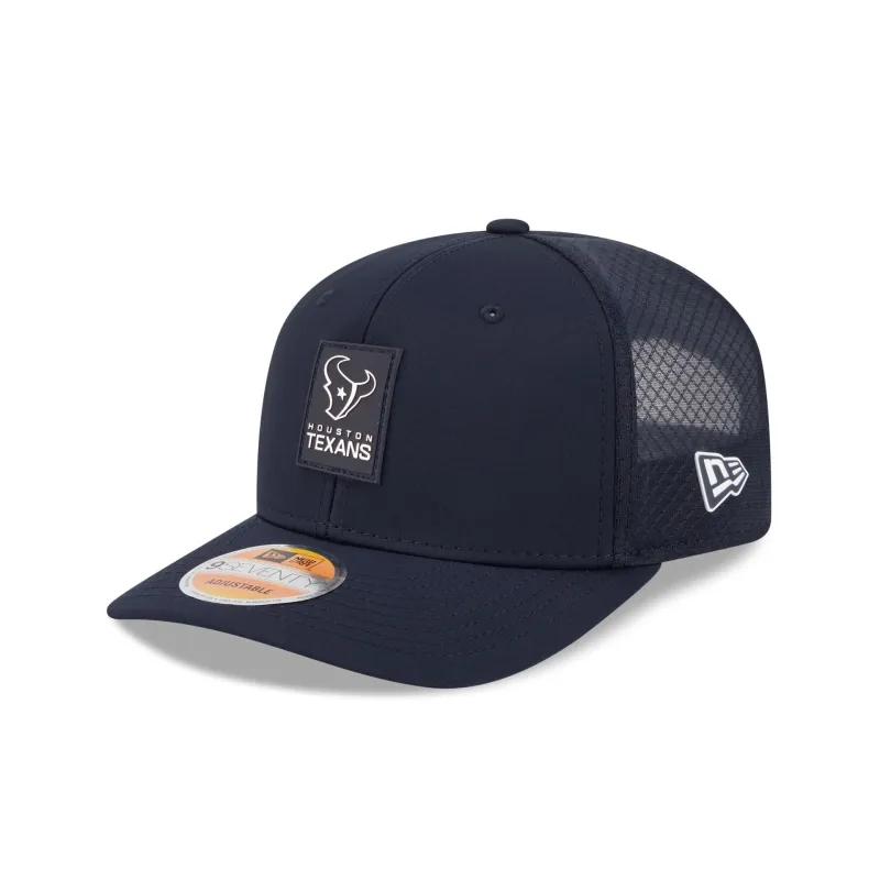 Houston Texans 2025 Sideline Hot Weather 9SEVENTY Trucker Hat sold by New Era