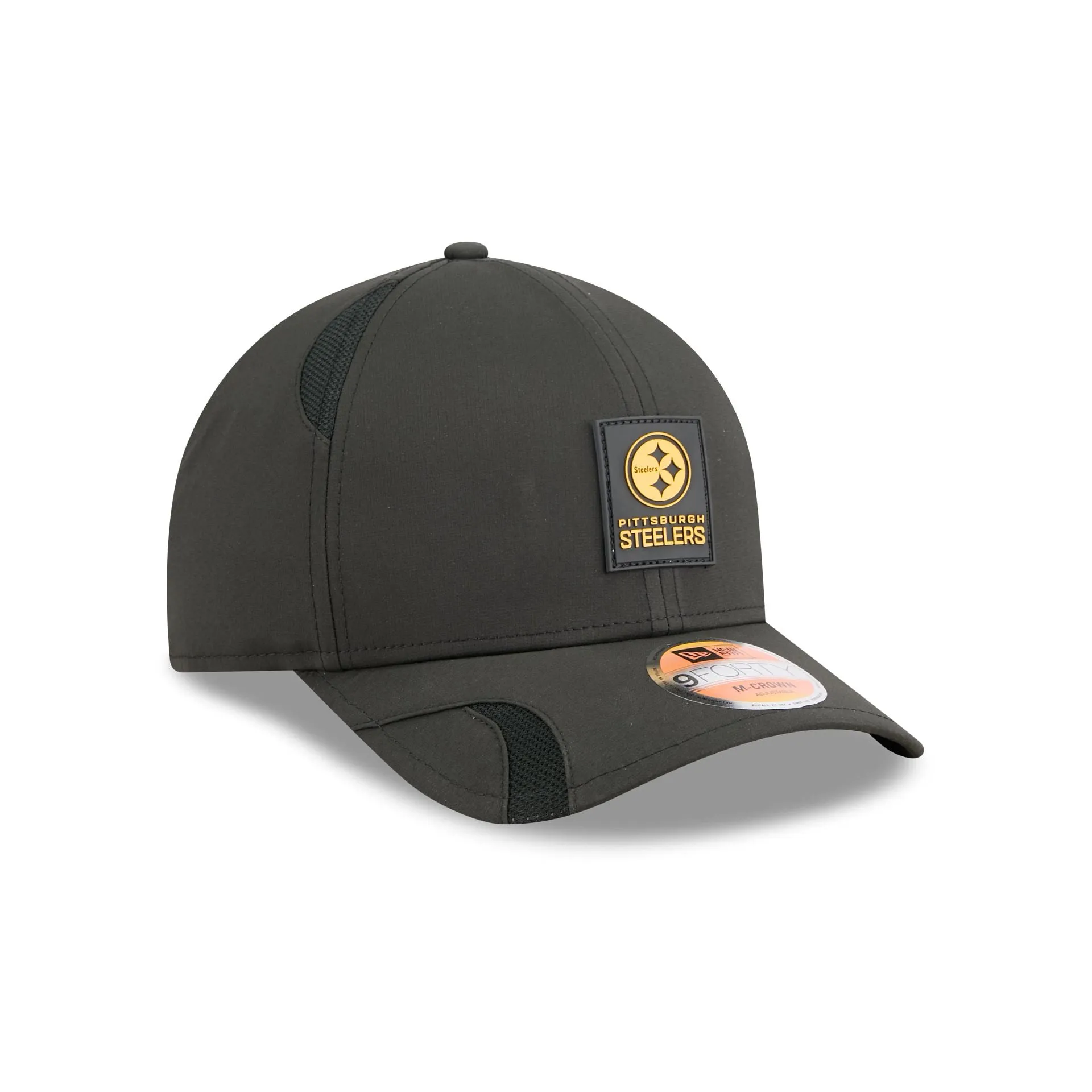 Pittsburgh Steelers 2025 Sideline Hot Weather 9FORTY M-Crown Snapback Hat sold by New Era product image thumbnail 3
