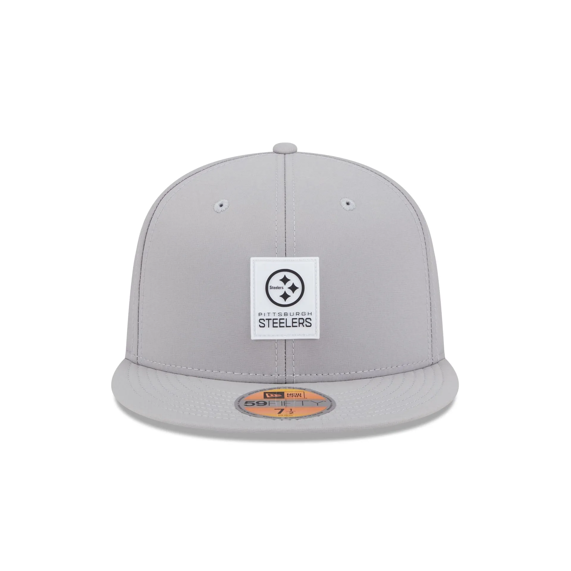 Pittsburgh Steelers 2025 Sideline Hot Weather Gray 59FIFTY Fitted Hat sold by New Era product image thumbnail 2